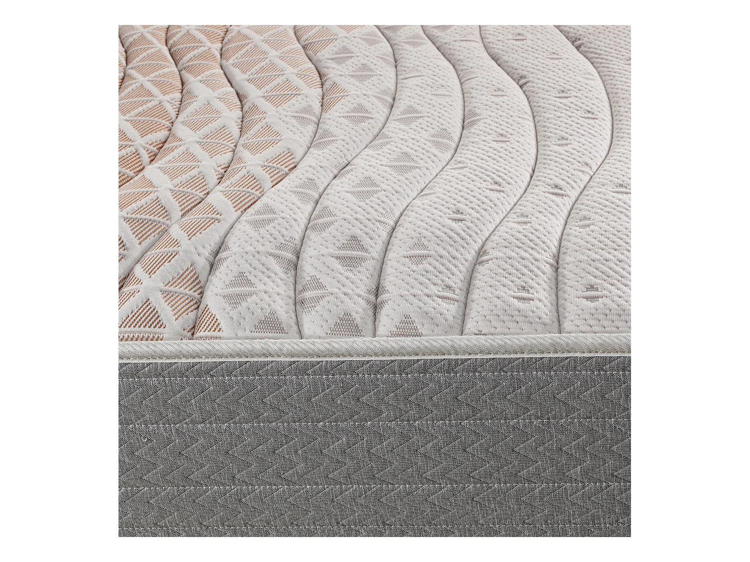 Colchón de muelles ensacados de firmeza media-alta, Adapt Tech, 90x200