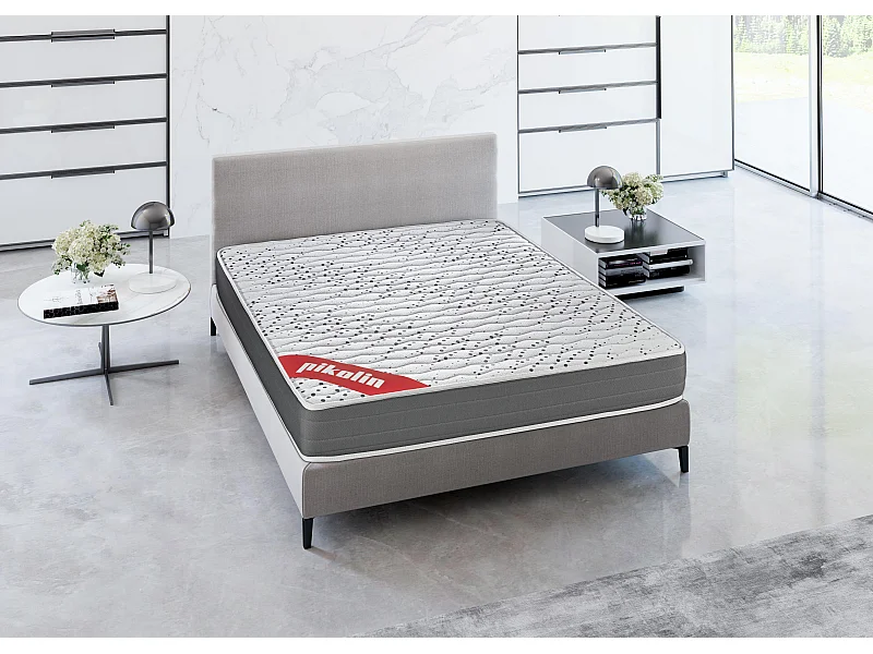 Colchão PIKOLIN Sigeo — viscoelástico Espuma HR | Firmeza média | Reversível | Altura 22 cm | 160 x 190 cm