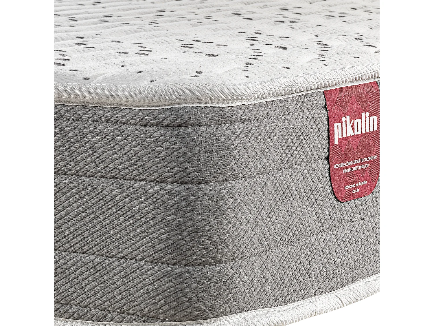 Colchón viscoelástico espuma HR, firmeza media, reversible, 135x190