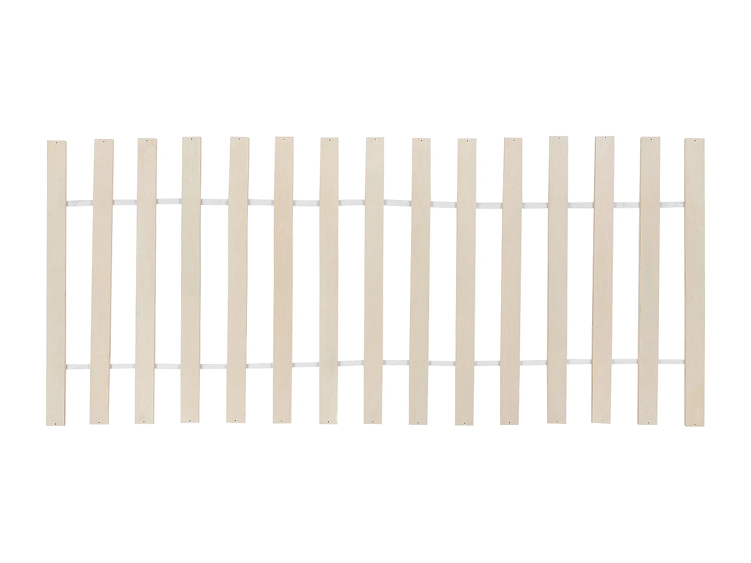 Lit superposé Maison Bois de pin LABATUT 90 x 200 cm Blanc