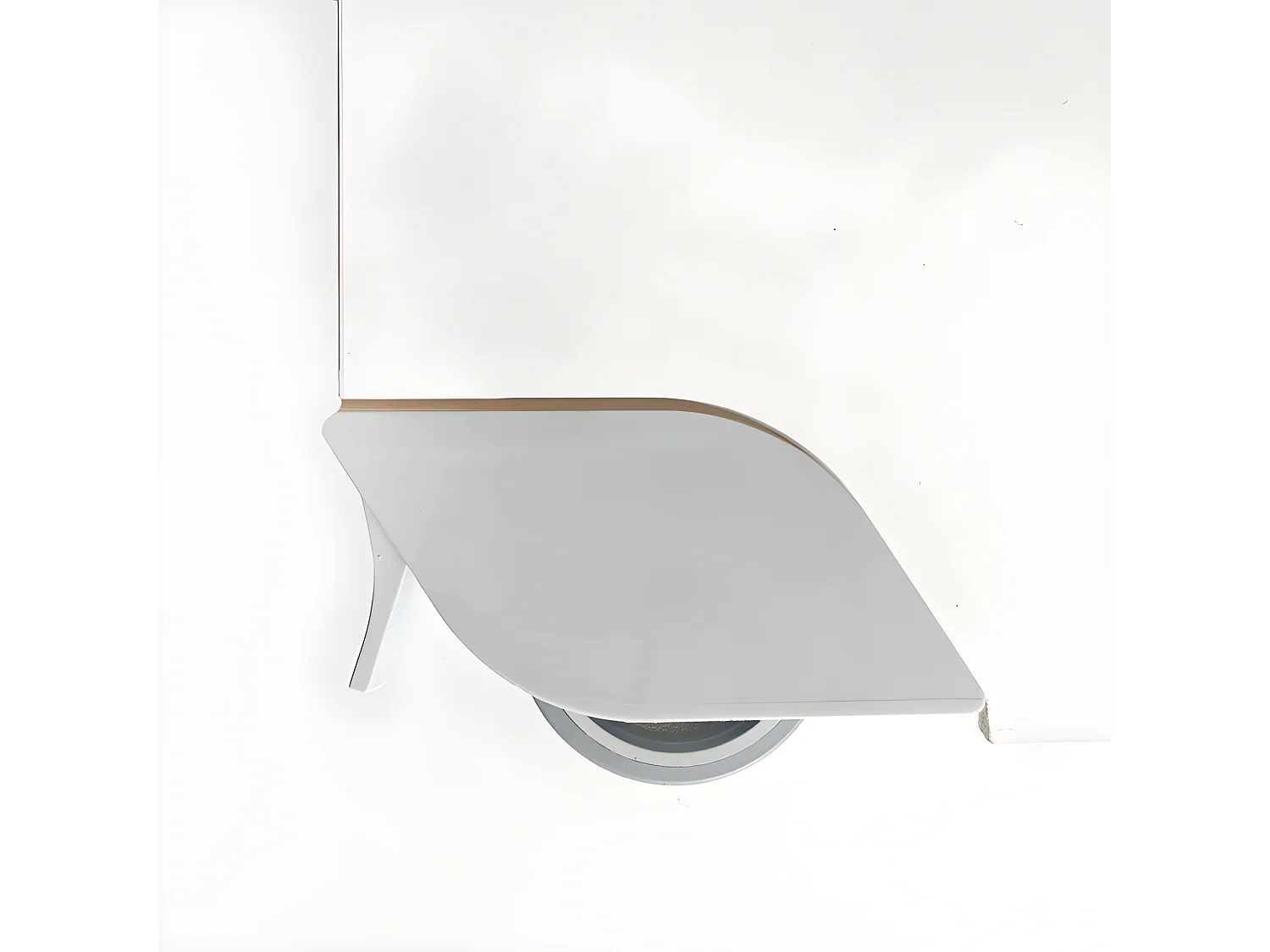 Cama de arrastre elevable MDF blanco 80x190cm