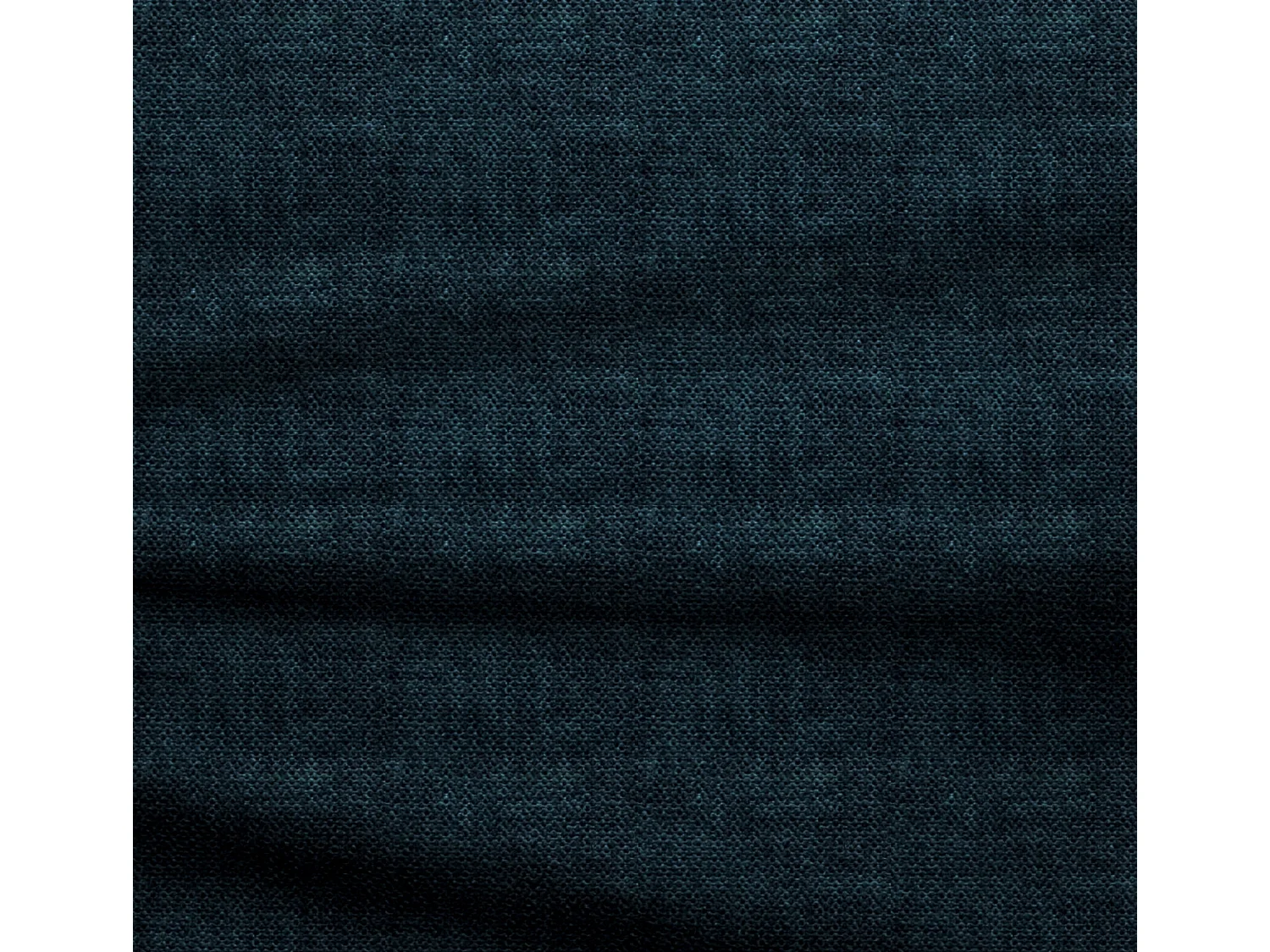 Canapé angle droit 5 places velours bleu paon 230cm