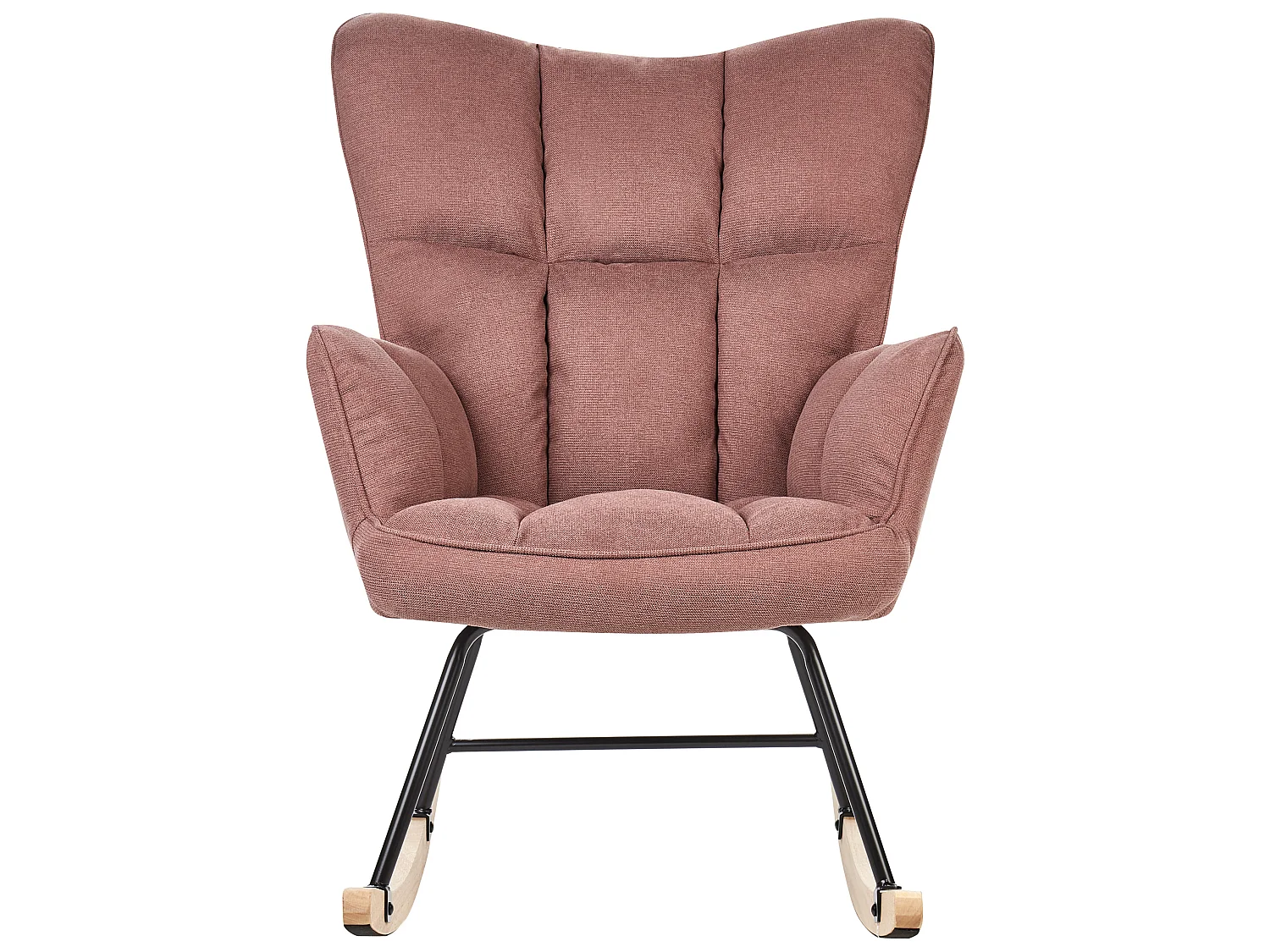 Rocking Chair OULU Fabric Pink