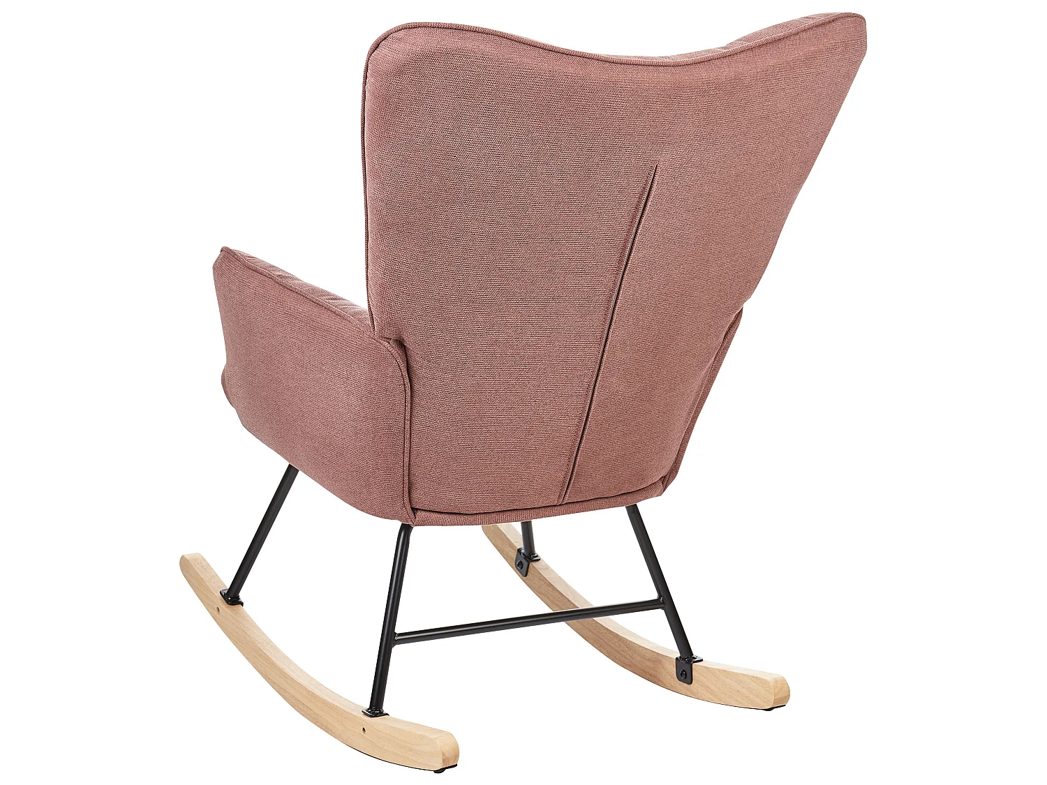 Rocking Chair OULU Fabric Pink