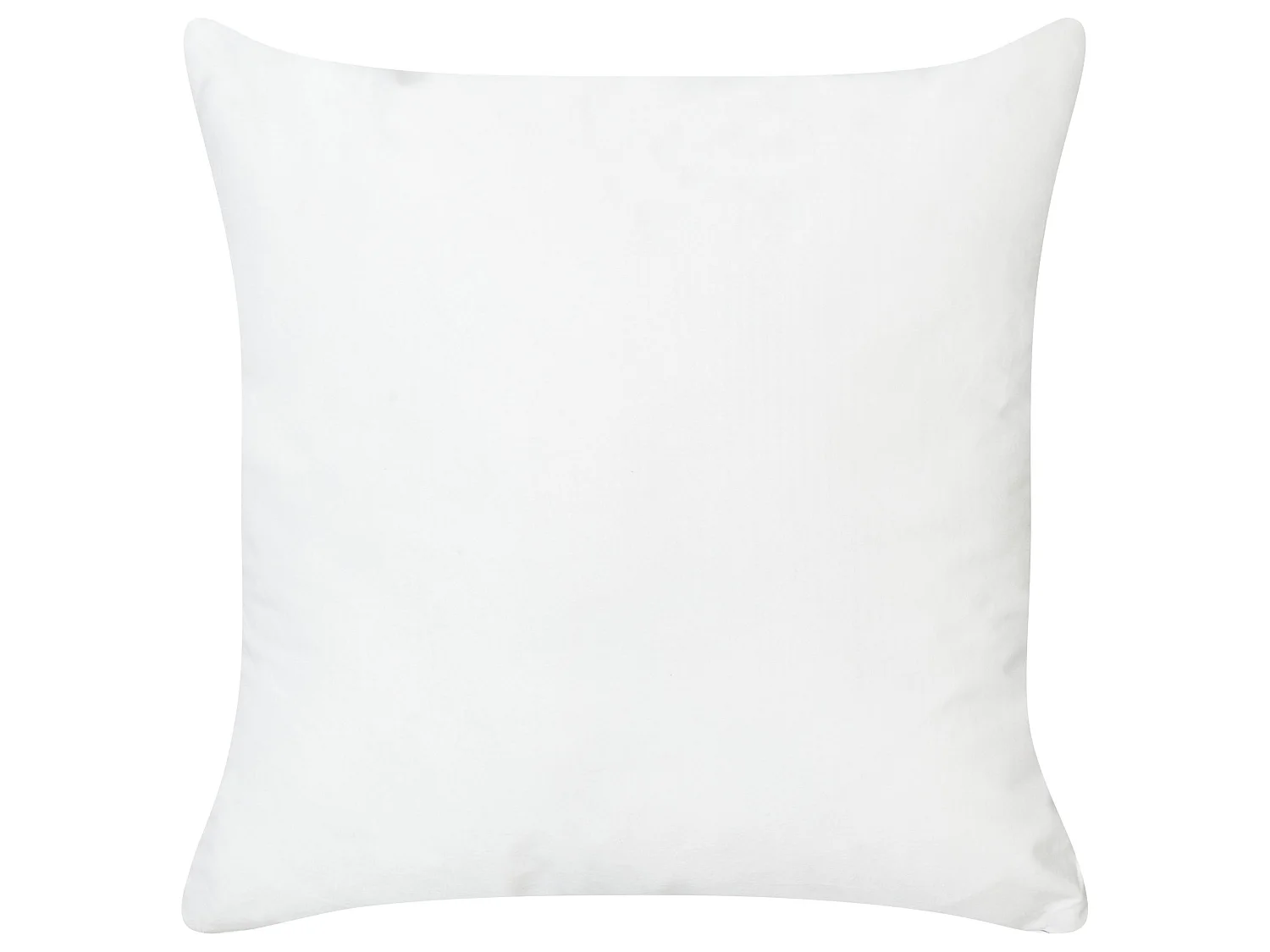 Conjunto de 2 almofadas decorativas KOELERIA Veludo 45 x 45 cm Fucsia Padrão floral