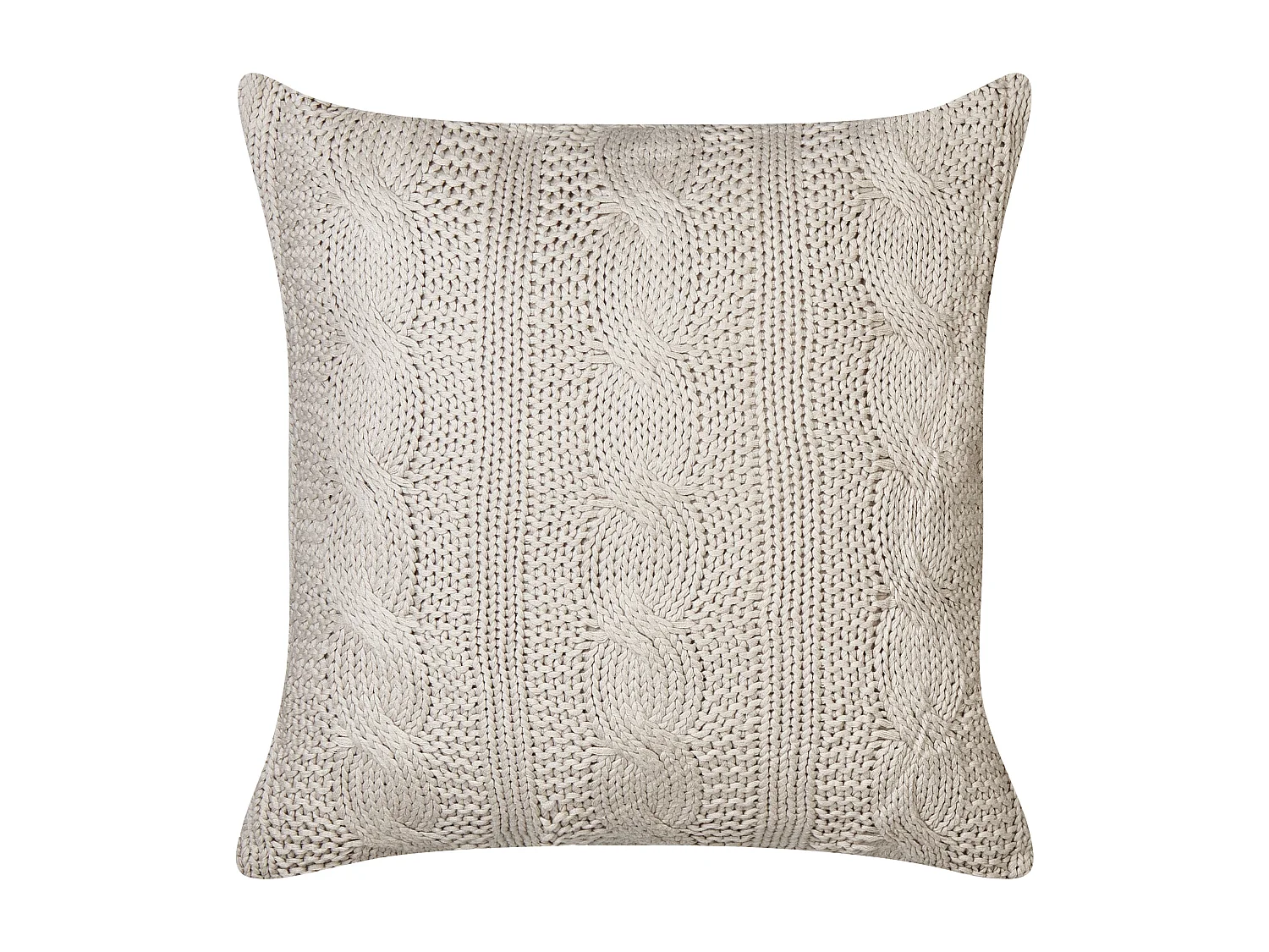 Set van 2 decoratieve kussens CONSTYLIS Katoen 45 x 45 cm Taupe Effen