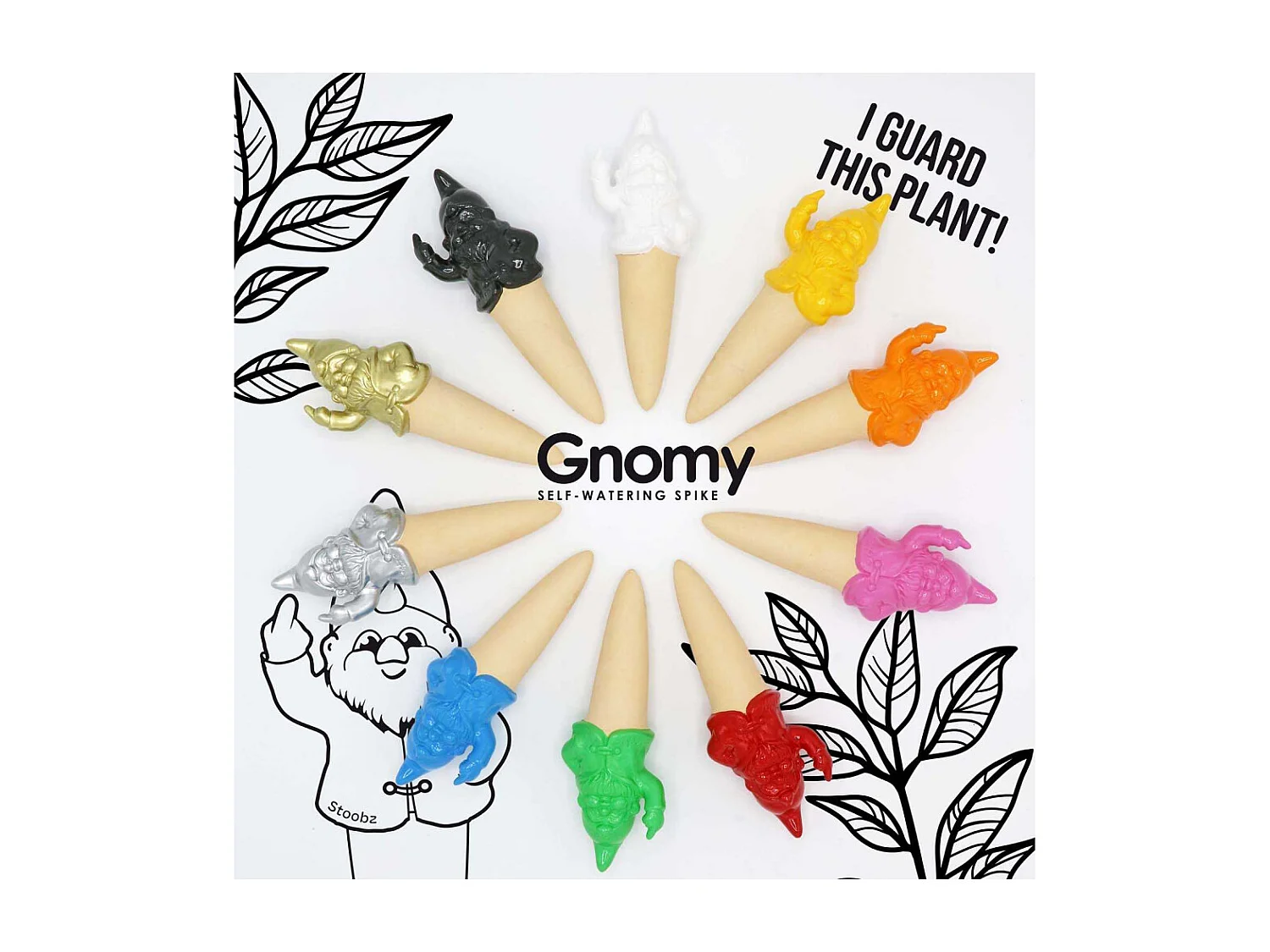 Arroseur goutte à goutte Nain F*ck 6 x 4.5 x 16.5 cm