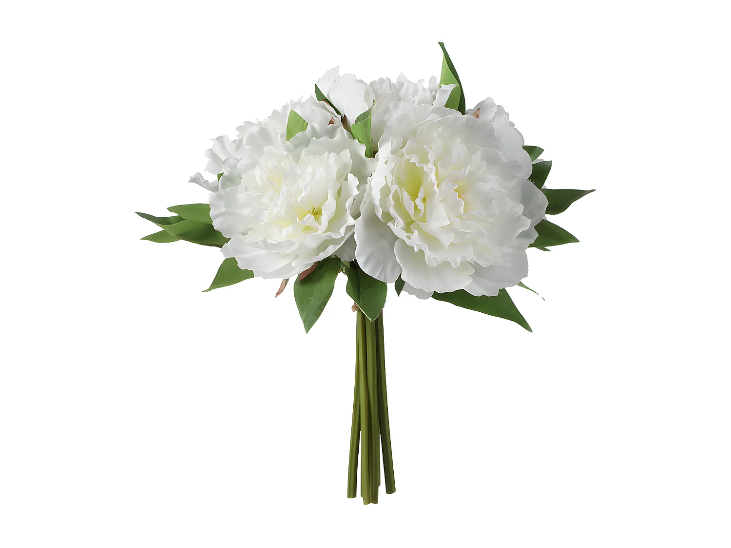 Bouquet de Pivoines - Rouge / 28 cm