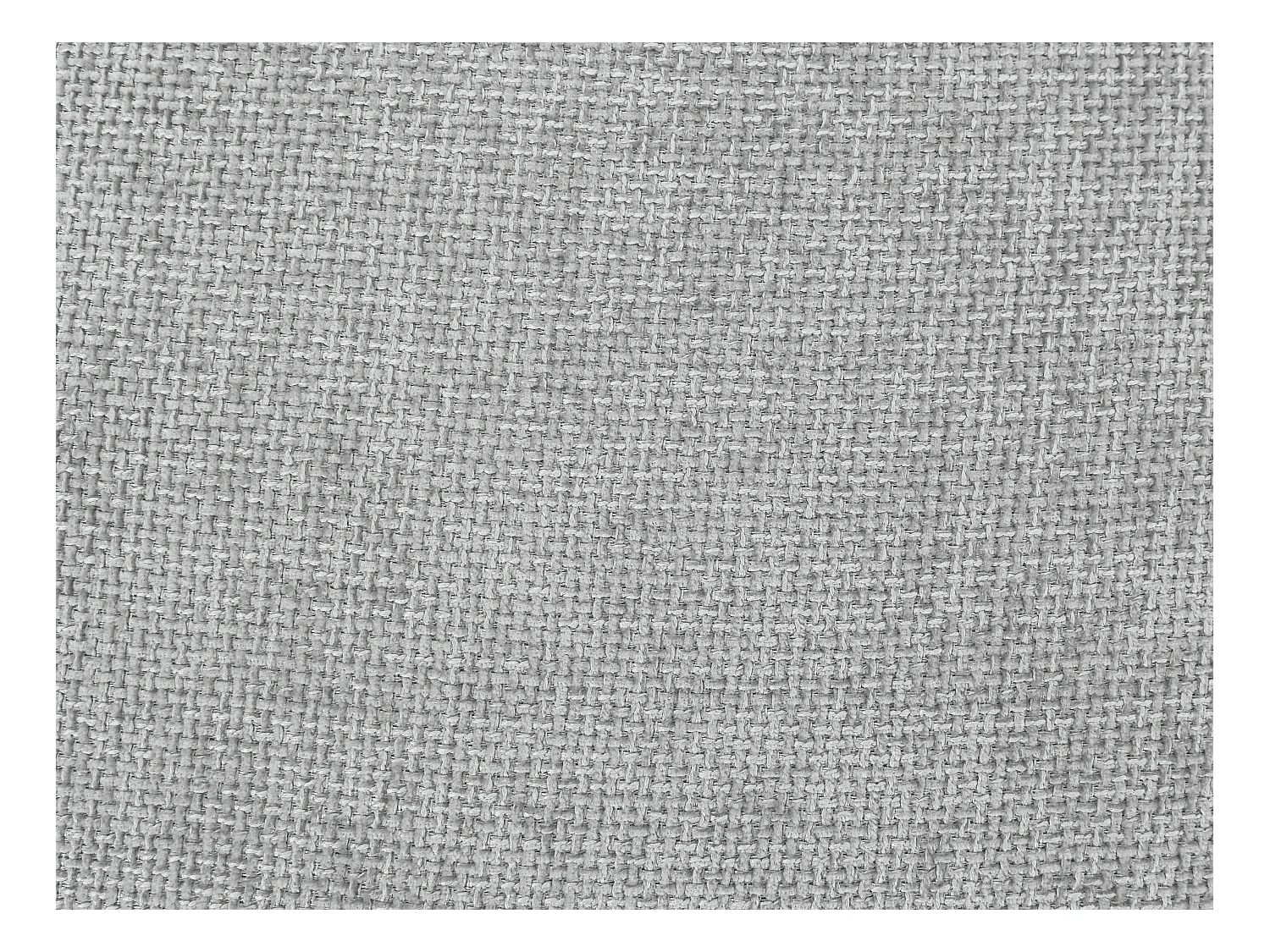 Canapé 2 places dossier avance-recule en tissu texturé gris clair APOLIU