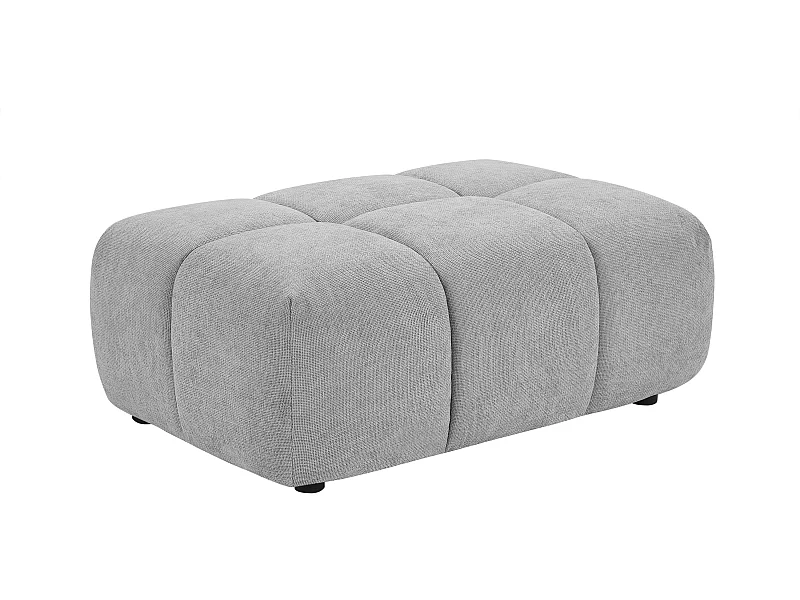 Hocker - Strukturstoff - Hellgrau APOLIU