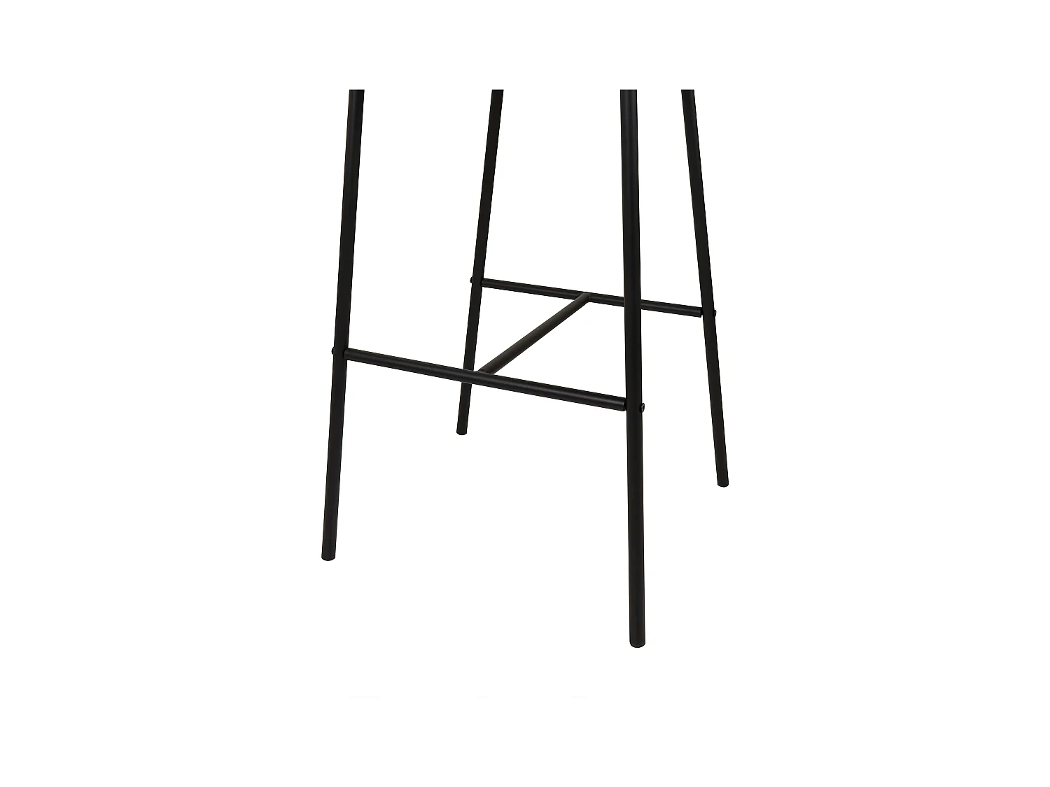 Lot de 2 chaises de bar KIANA Orange