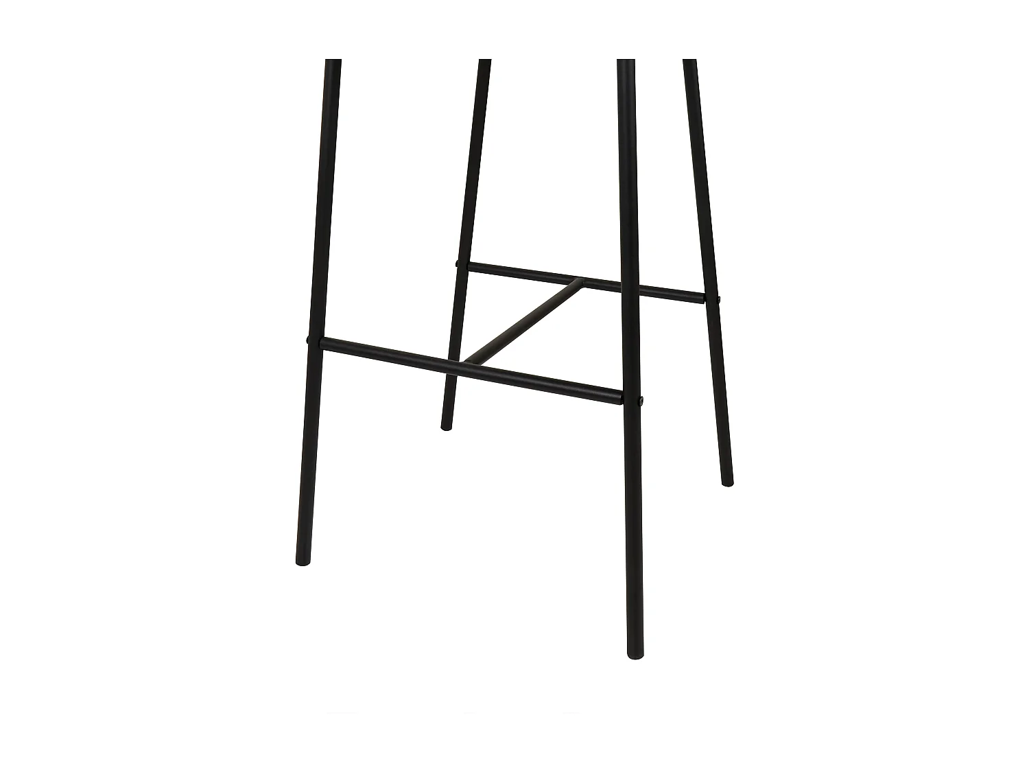 Lot de 2 chaises de bar KIANA Orange