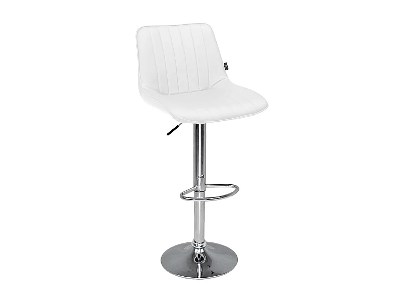 Sgabello cucina bianco, sgabello alto bar mod. Eric