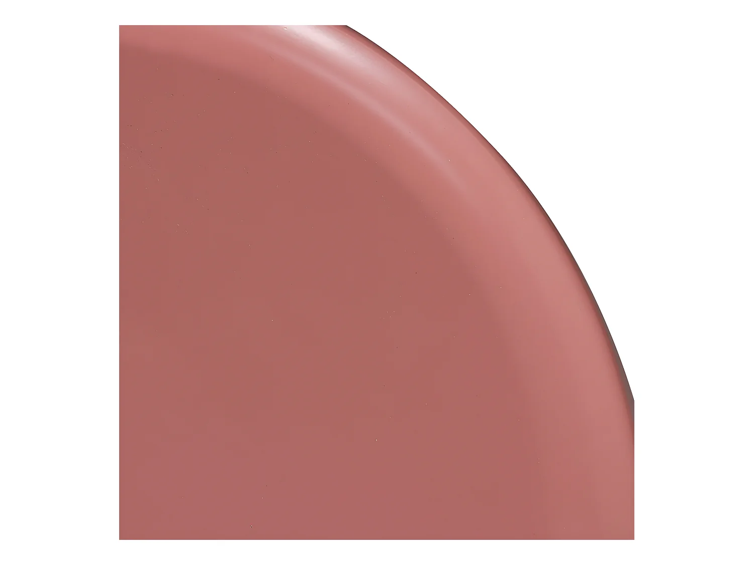 DUUK   - Table basse ronde en aluminium rose D 74