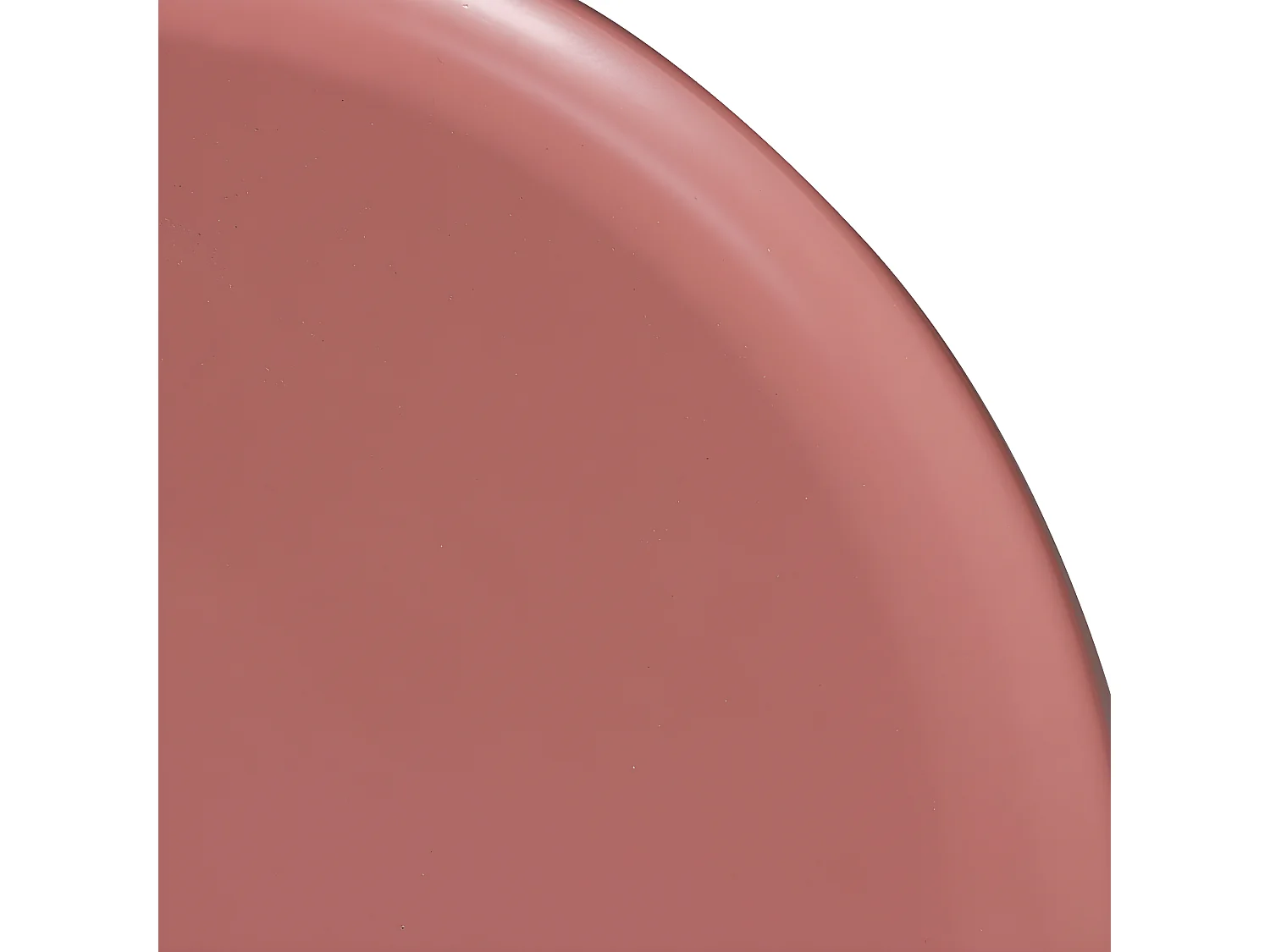 DUUK   - Table basse ronde en aluminium rose D 74