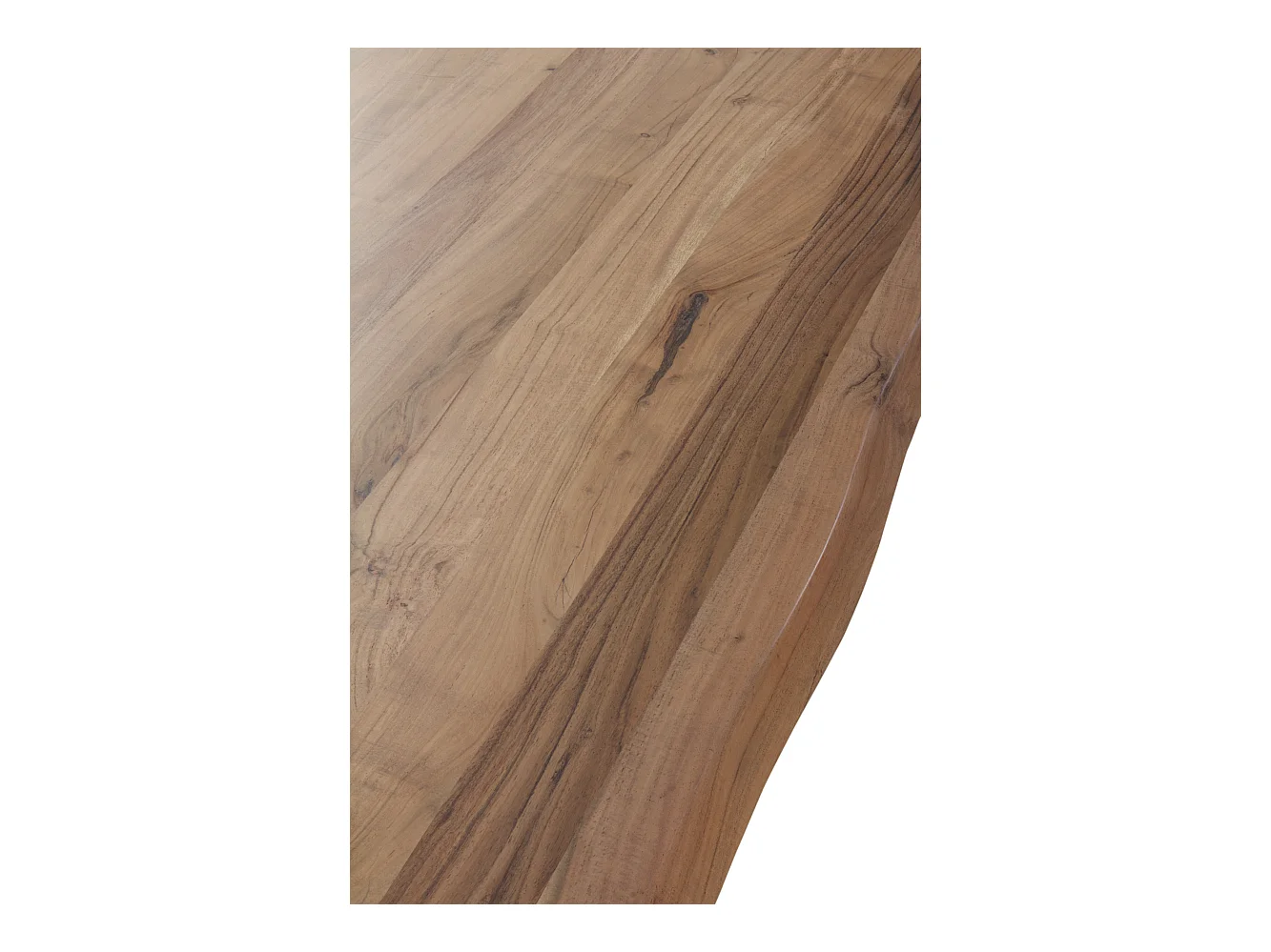 Table en bois massif d'acacia 200x100