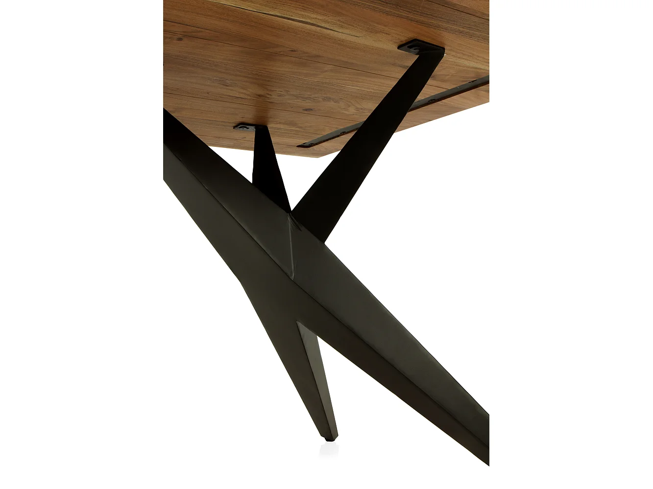 Tavolo in legno massiccio di acacia 200x100