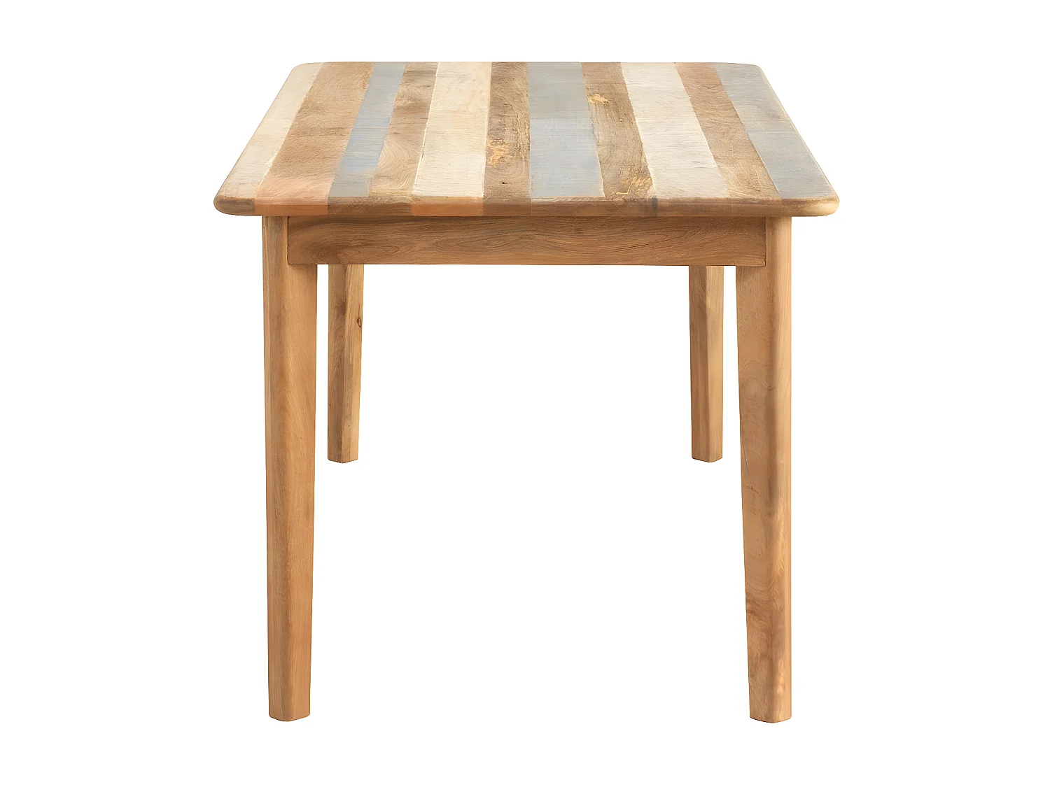 Mesa de madeira maciça de manga 170x90