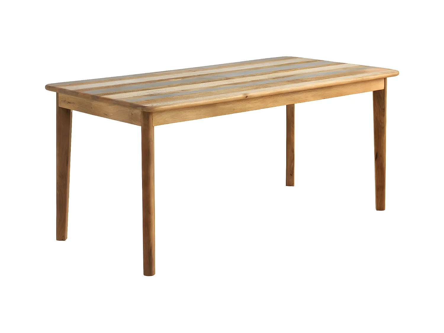 Table en bois massif de manguier 170x90
