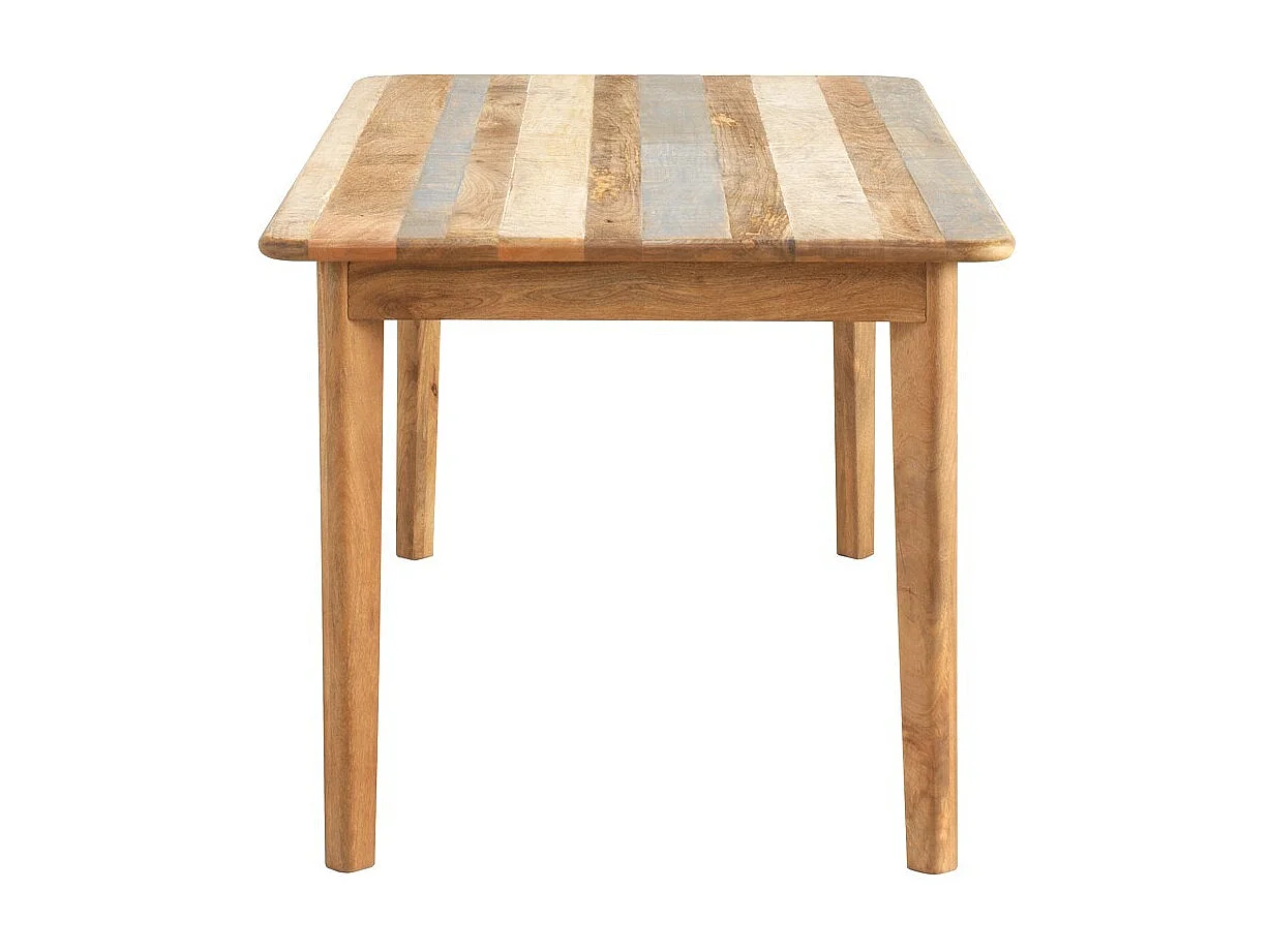 Table en bois massif de manguier 170x90
