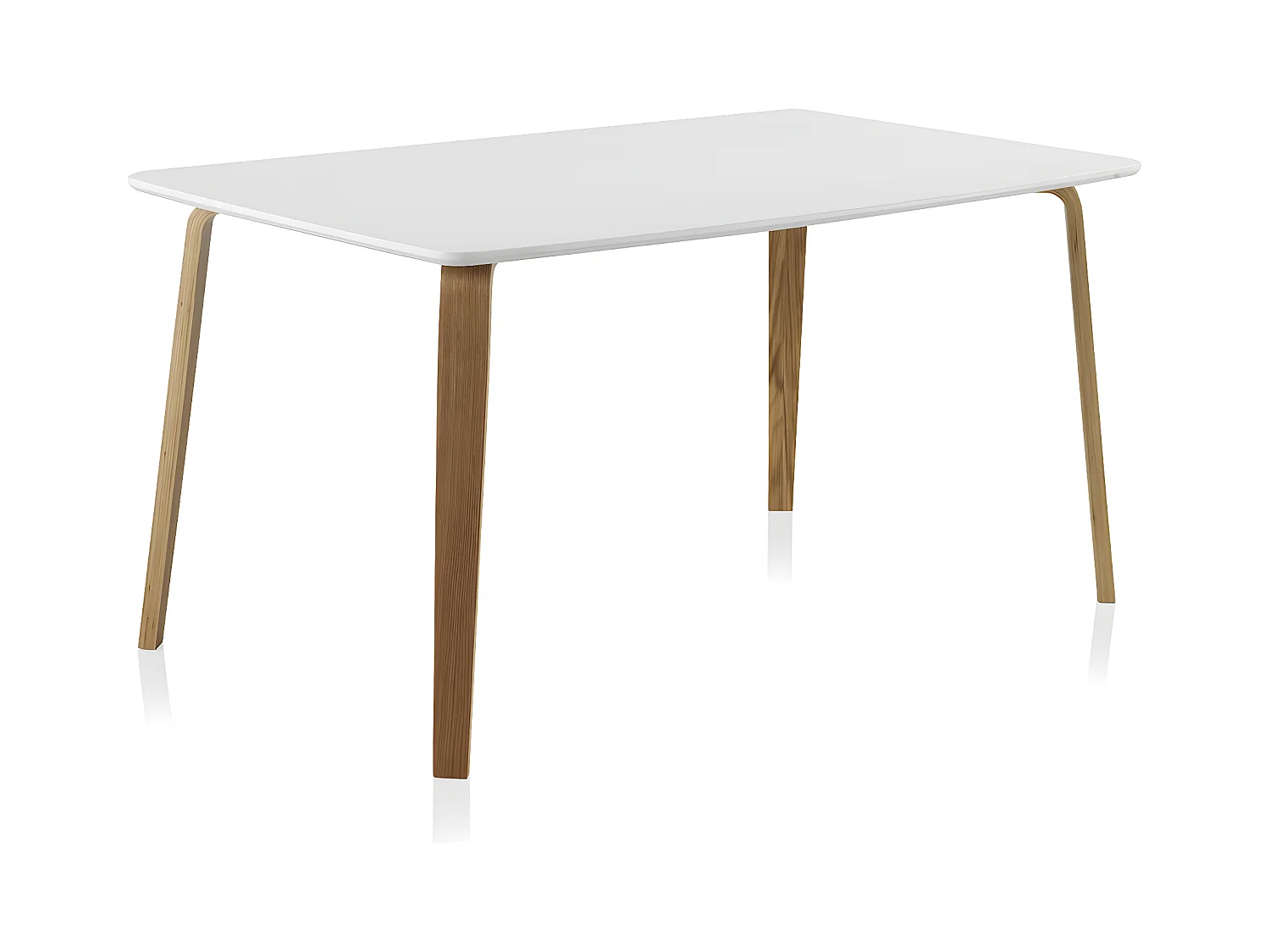 Table en panneaux de fibres de moyenne densité 150x90 cm