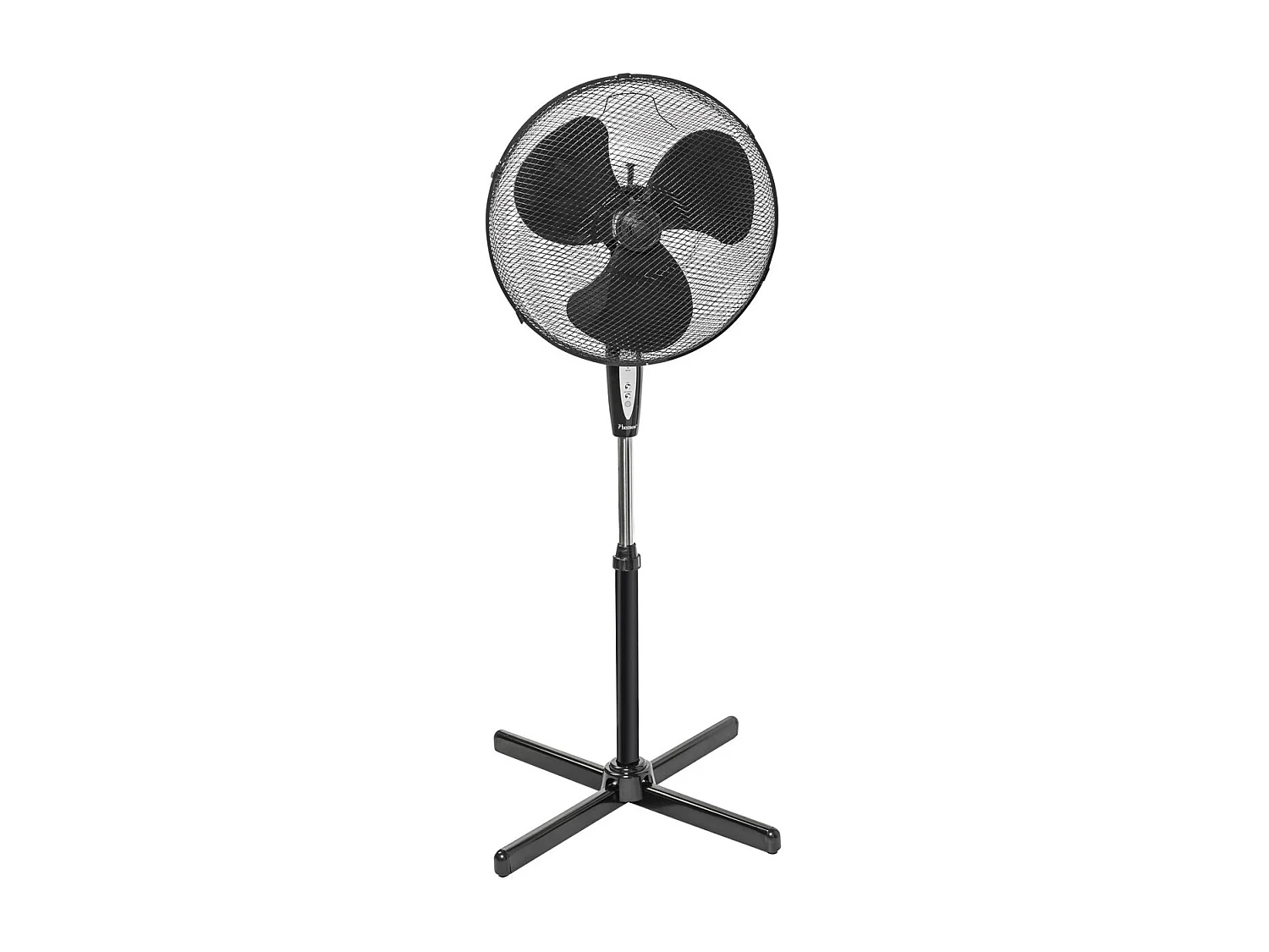Bestron Ventilateur sur pied 45cm 45w noir avec télécommande - asv45zr