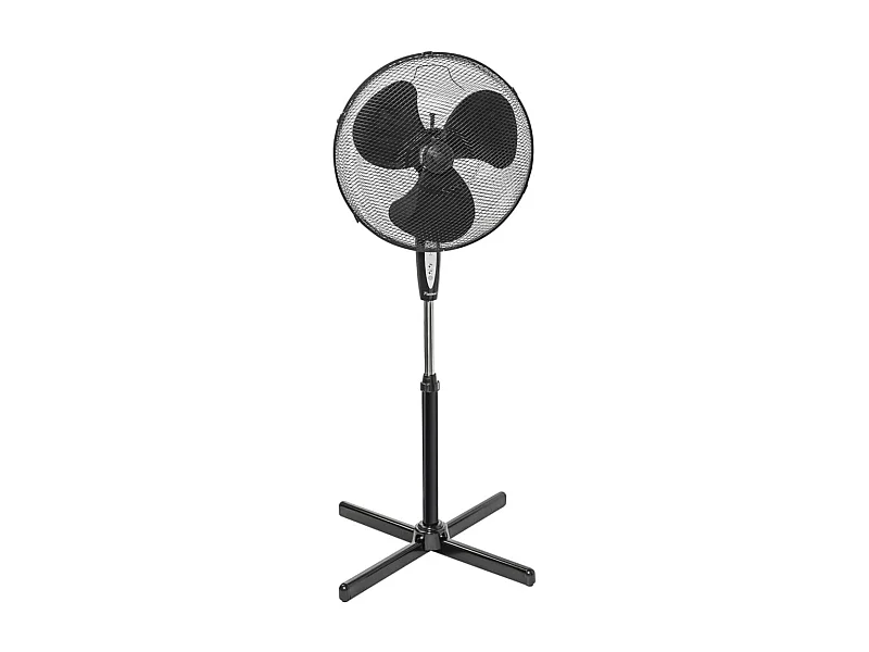Ventilateur sur pied avec télécommande 45 cm 45 W Noir ASV45ZR