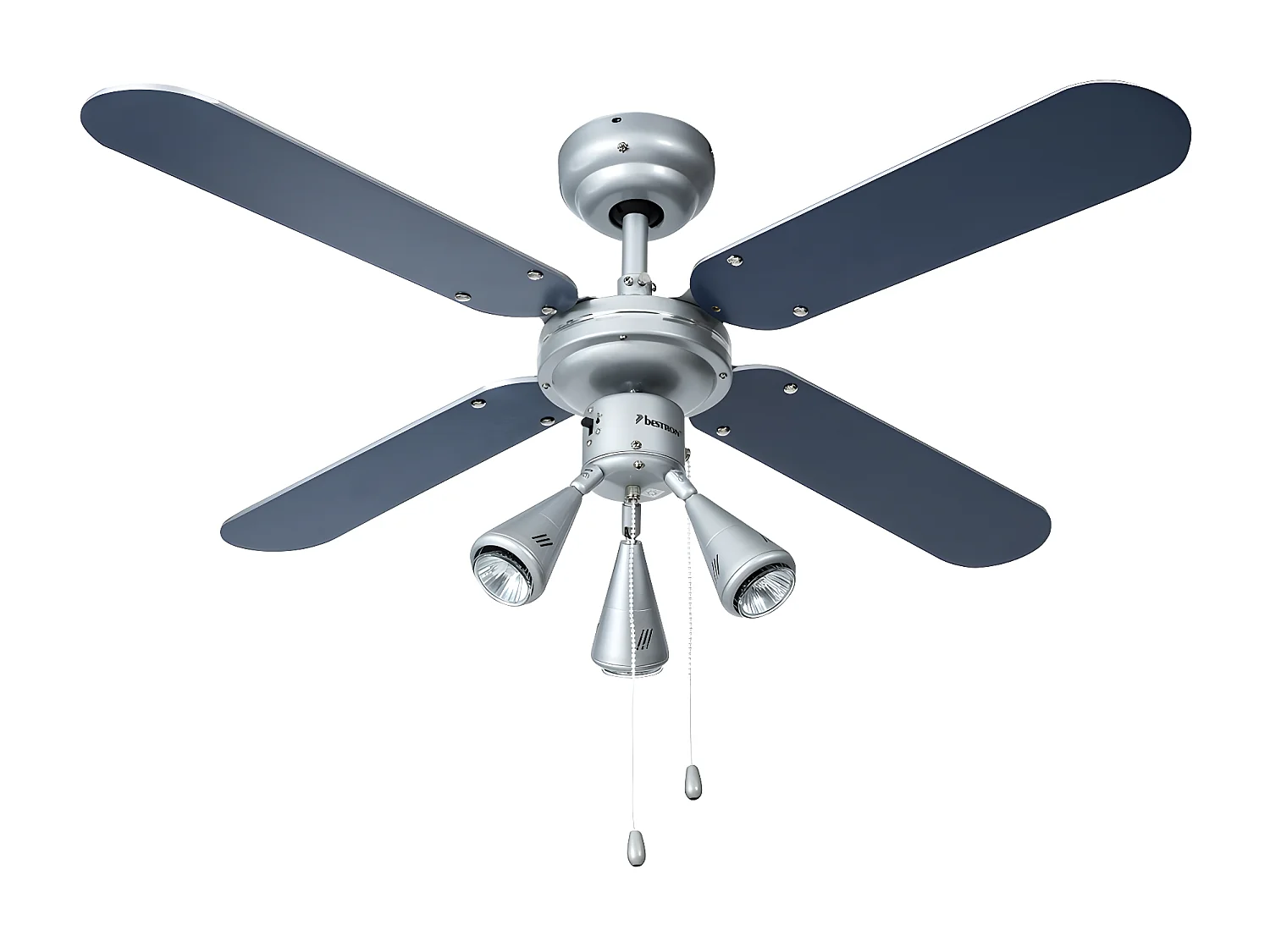 Bestron Ventilateur de plafond 102cm + lumière - dlhb42s