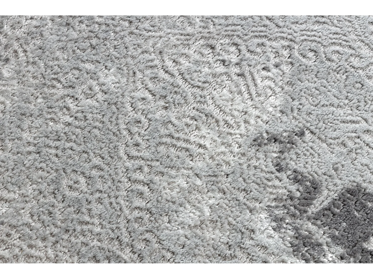 Modern MEFE Teppich Kreis 8731 Vintage - Strukturell zwei Ebenen aus V cercle 100 cm