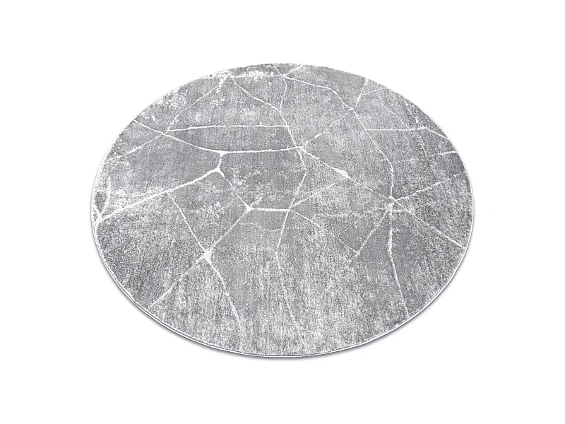 Modern MEFE Teppich Kreis 2783 Marmor - Strukturell zwei Ebenen aus Vl cercle 200 cm