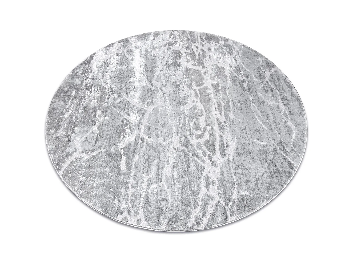 Tapis MEFE moderne Cercle 6182 Béton - Structural deux niveaux de mol cercle 120 cm
