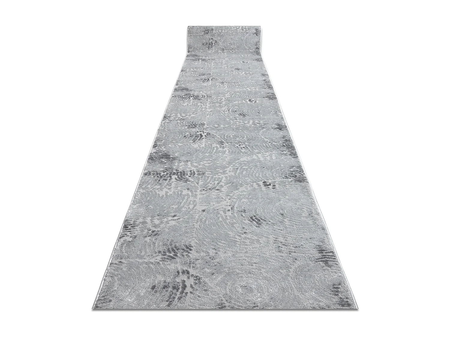 Passadeira Structural MEFE 8725 dois níveis de lã cinza cinzento  120x780 cm