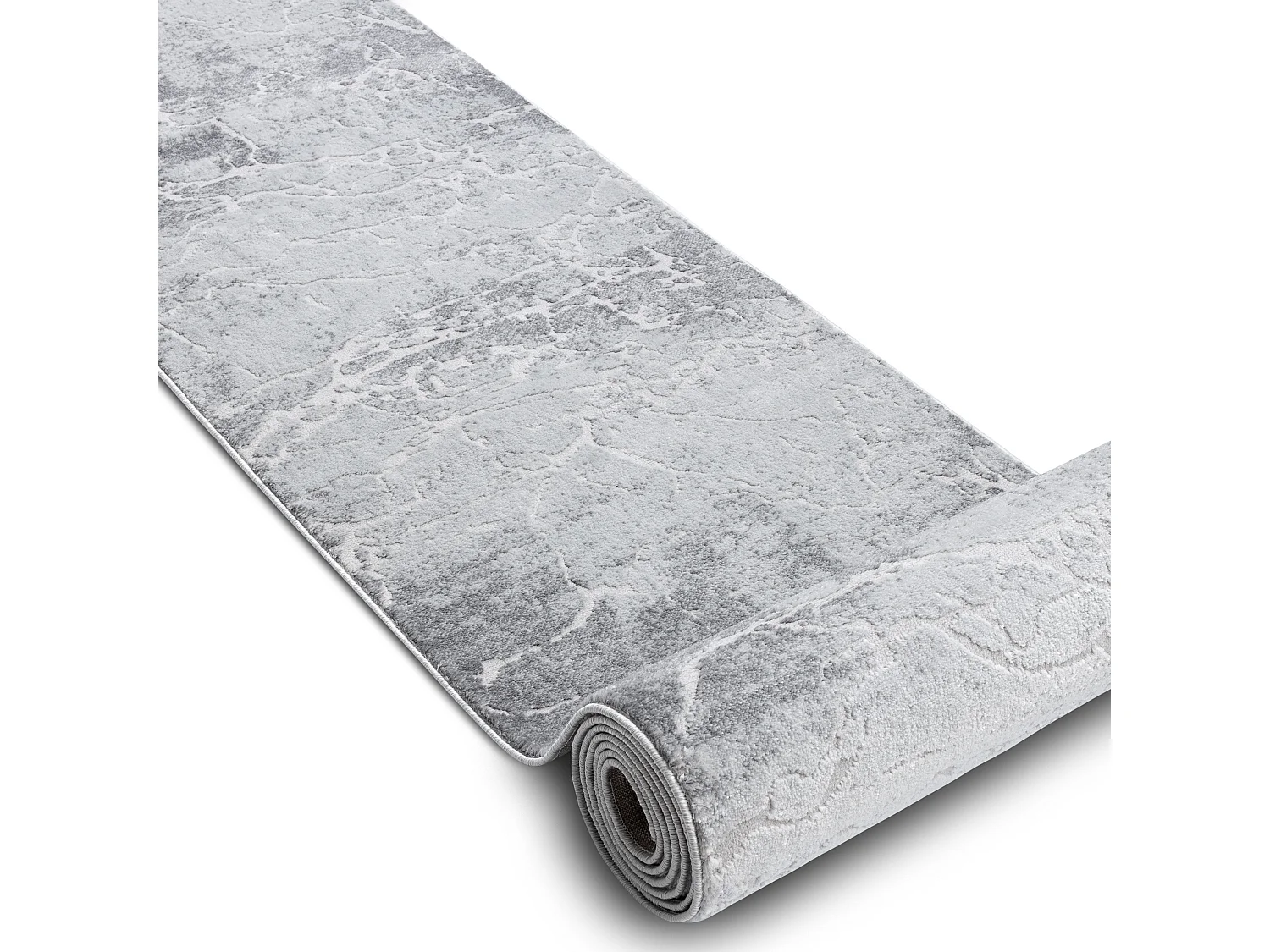 Passatoia Structural MEFE 6182 due livelli di pile grigio 150x180 cm