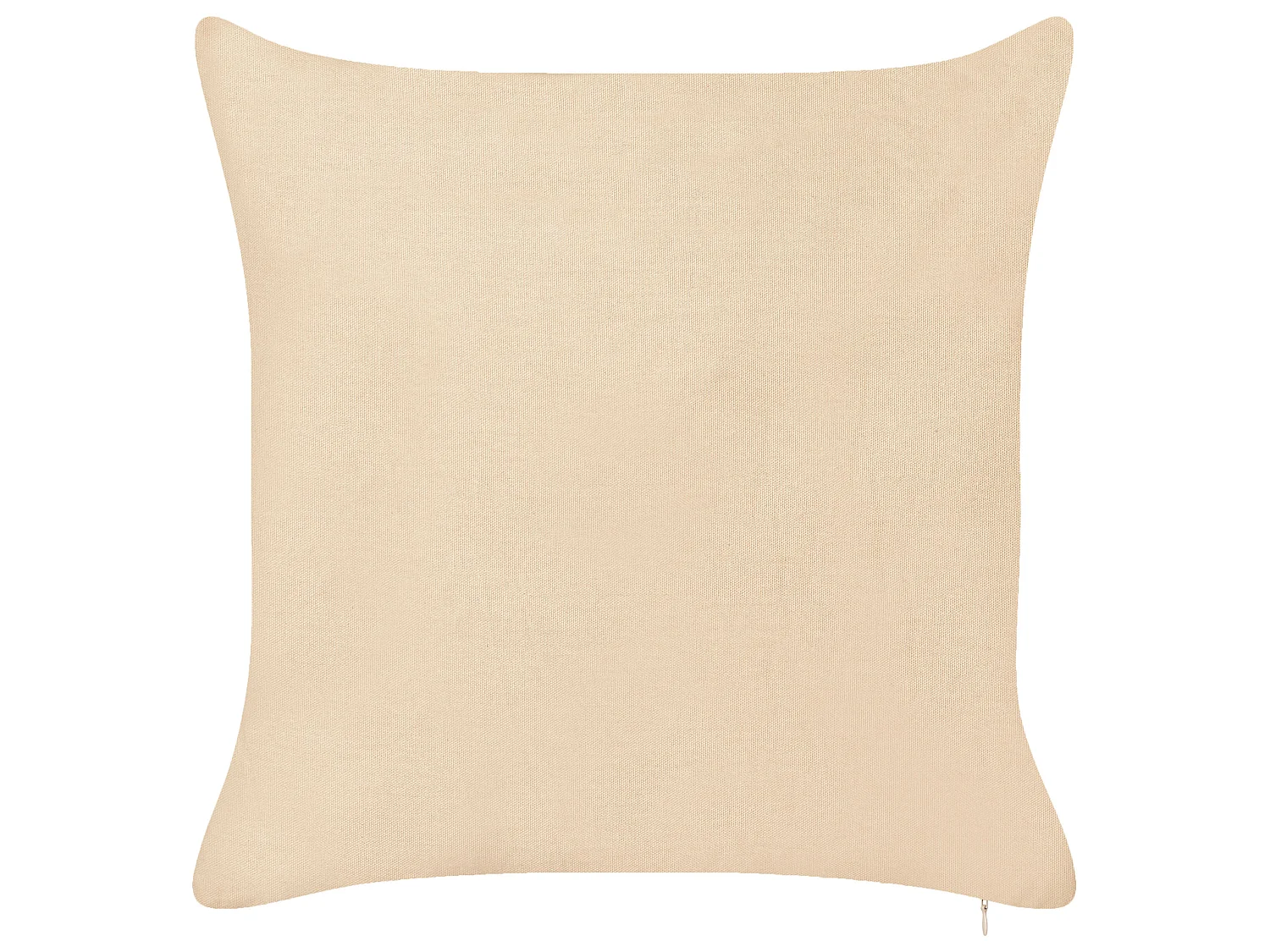 Set di 2 cuscini ROTALA Cotone 45 x 45 cm Beige Scritta