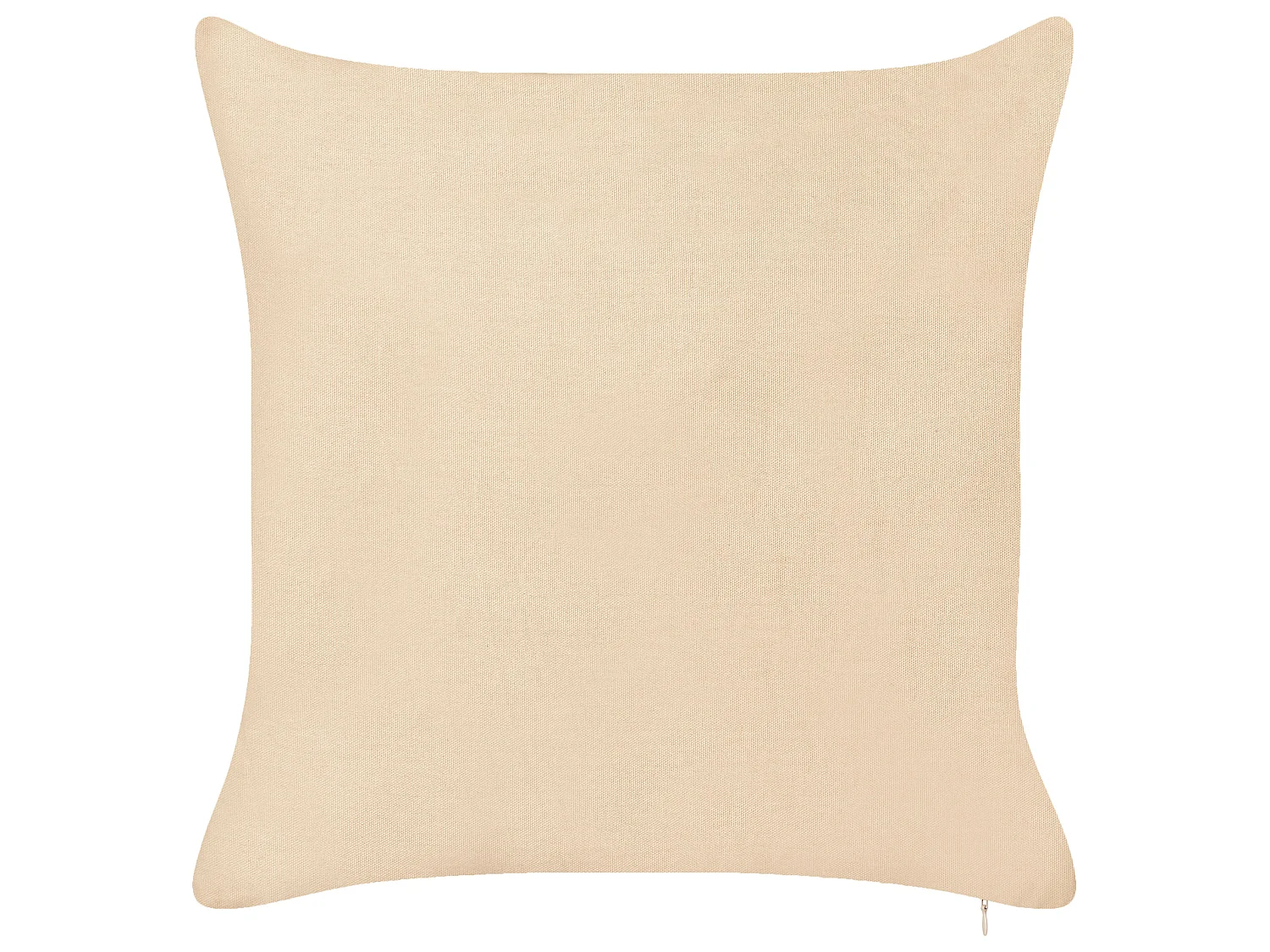 Set med 2 prydnadskuddar ROTALA 45 x 45 cm Bomull Beige Text