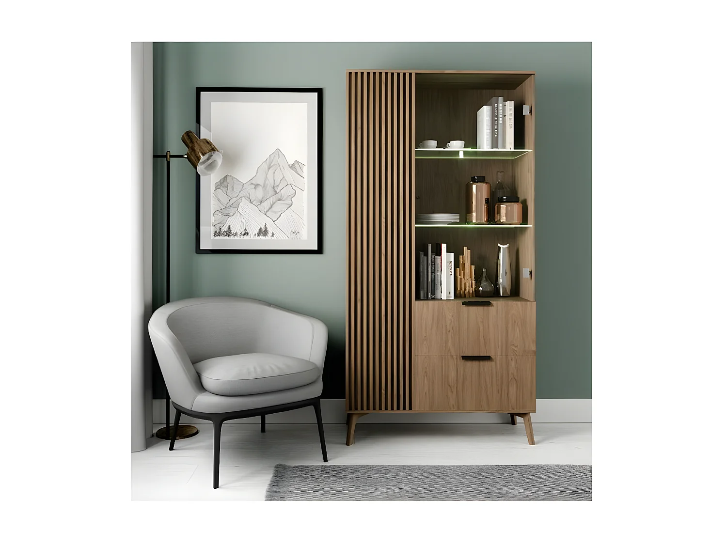 Vetrina Seewen/Marrone/In Magazzino