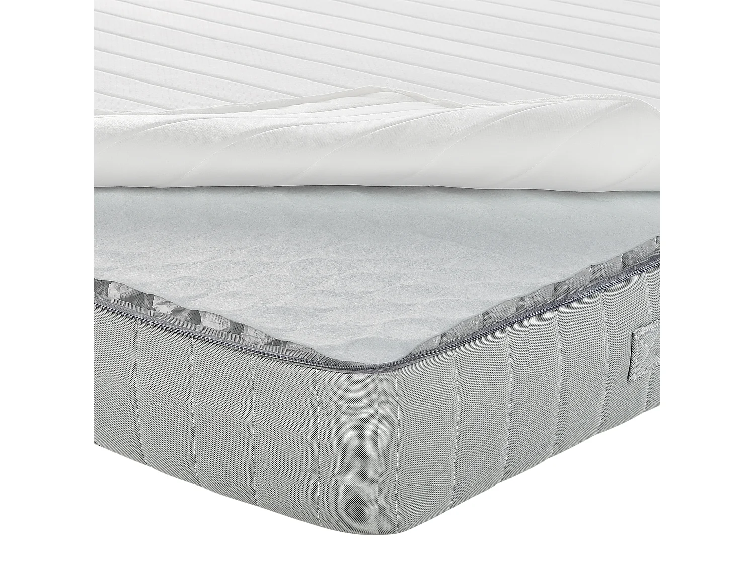 Matelas à ressorts ensachés ROOMY Moyennement ferme 160 x 200 cm