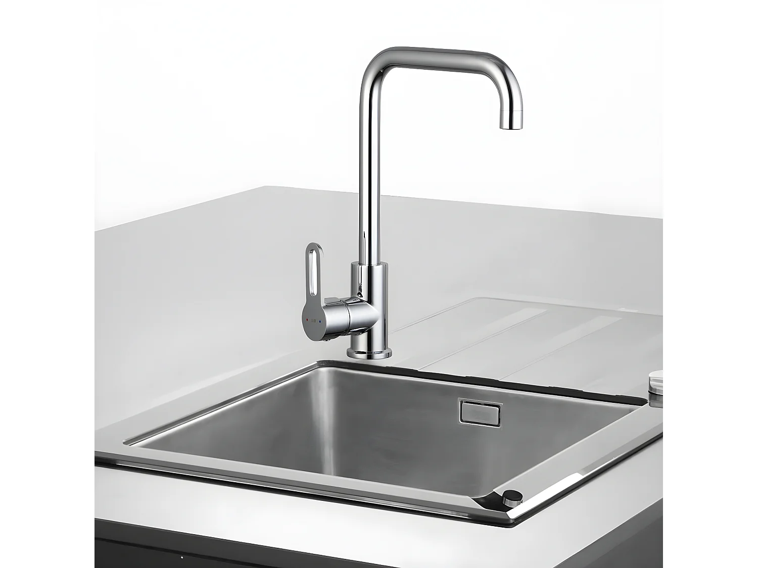 Baltic mitigeur évier chrome - Essebagno