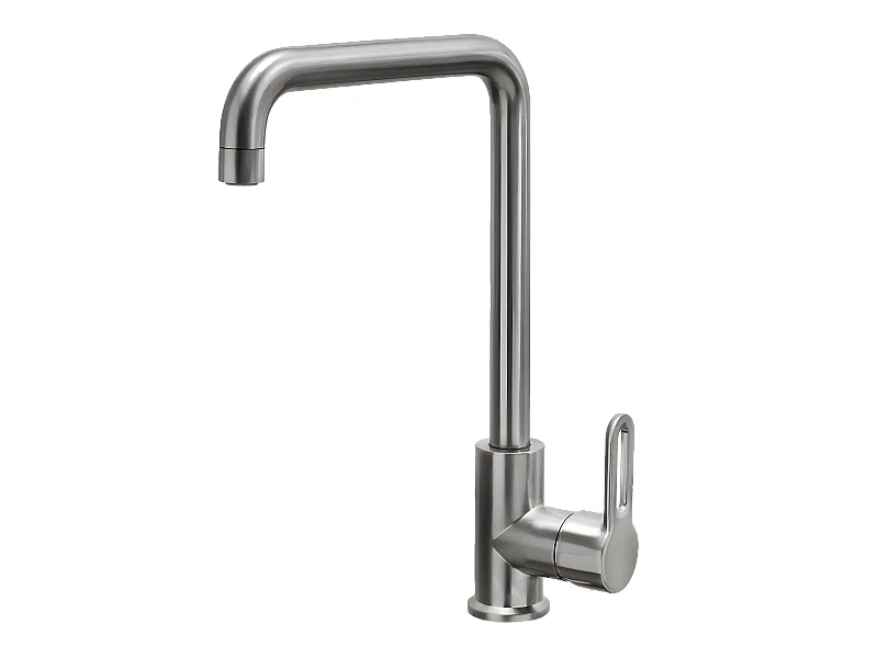 Baltic mitigeur évier façon inox - Essebagno