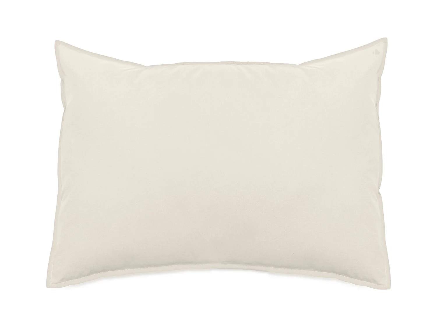 Taie d'oreiller lin et coton 50x70 cm collection OPERA beige ivoire