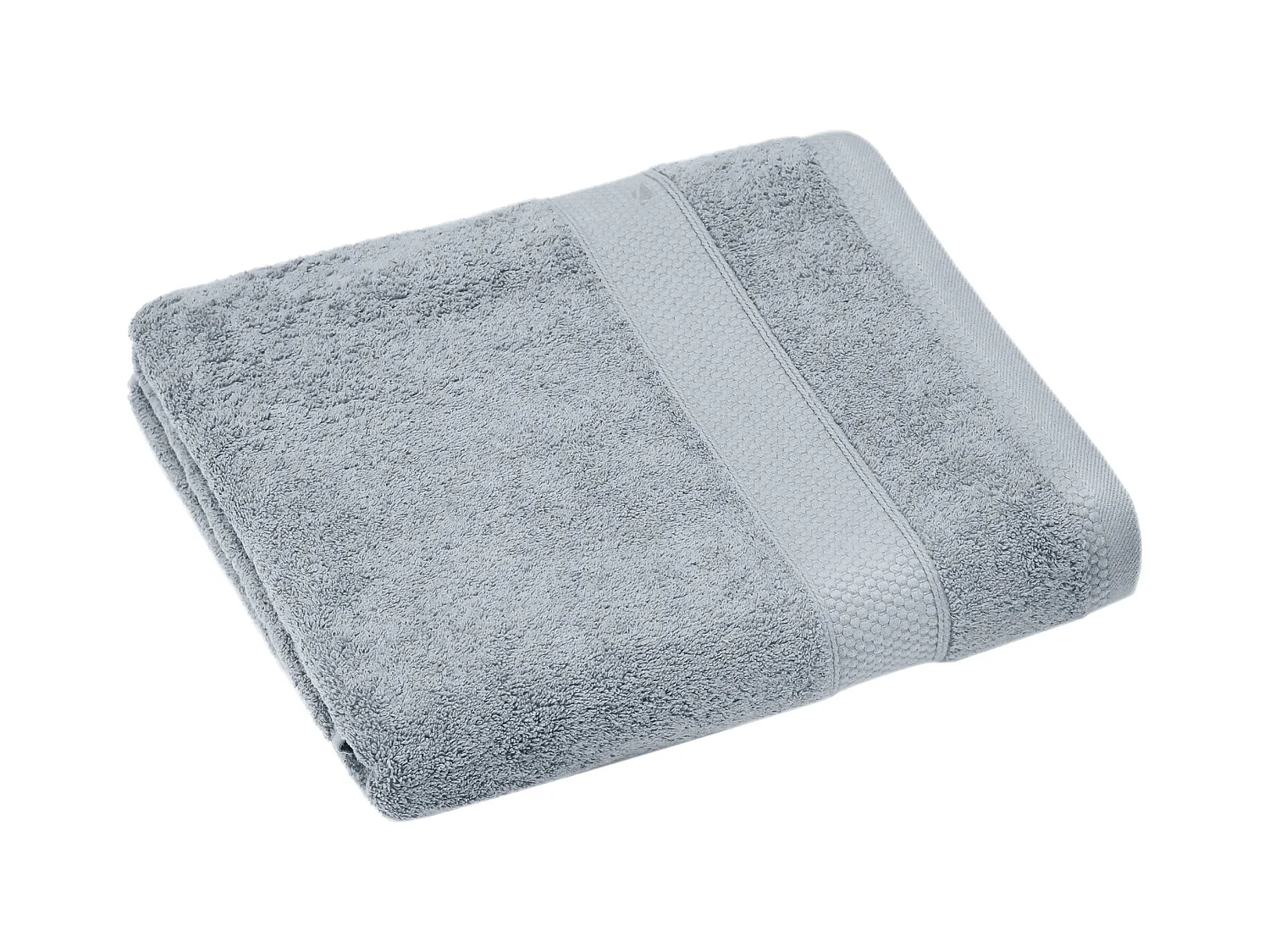 Drap de douche coton 550 g/m2 70x130 cm NAÏA bleu Glacier