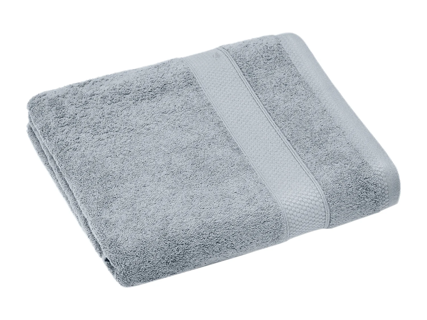 Drap de douche coton 550 g/m2 70x130 cm NAÏA bleu Glacier
