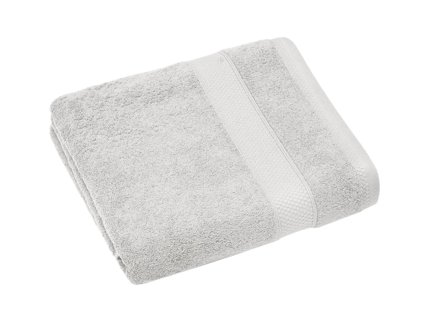 Drap de bain coton 550 g/m2 95x140 cm collection NAÏA blanc Craie