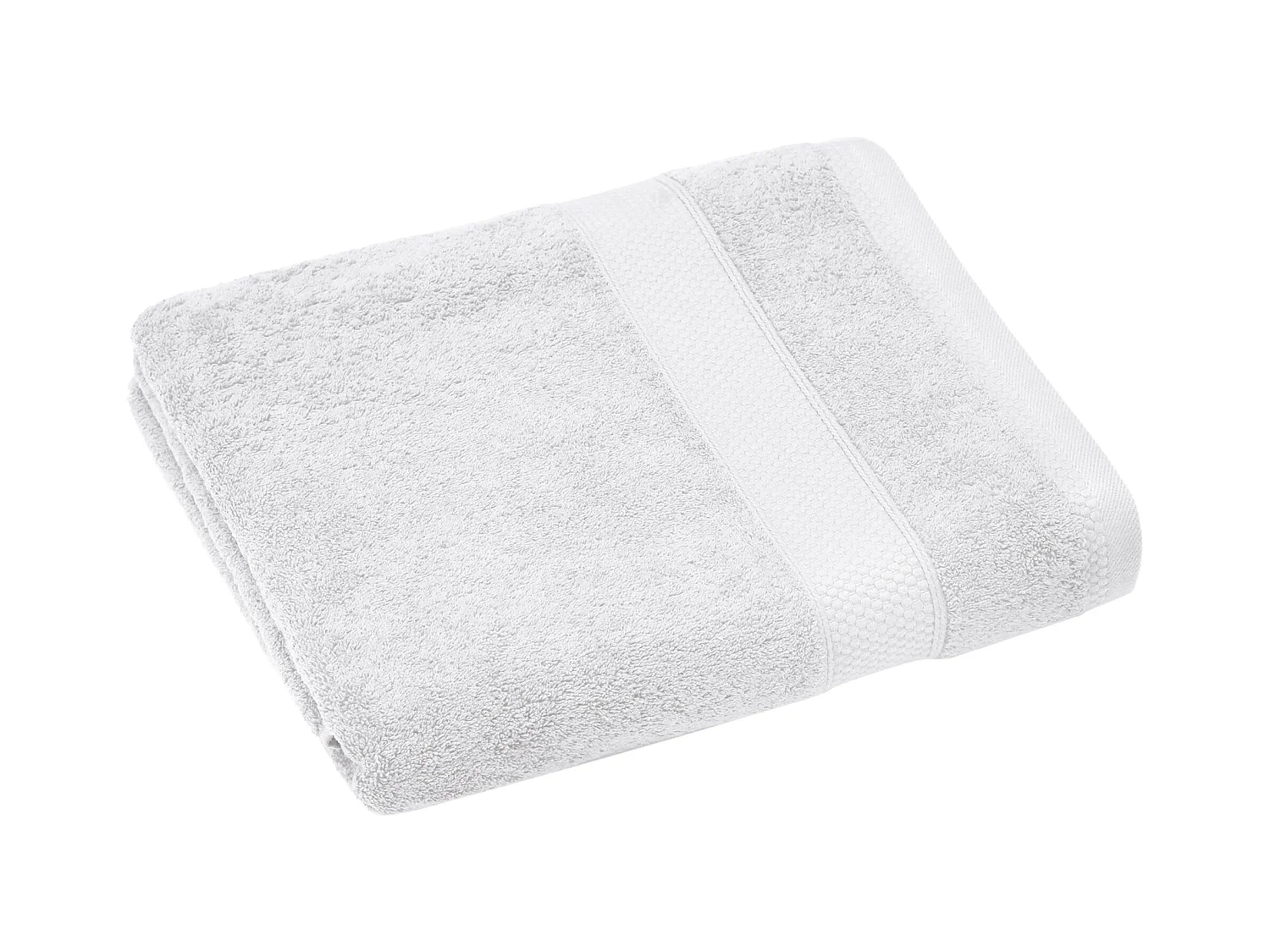 Serviette de toilette coton 550 g/m2 50x90 cm NAÏA Blanc