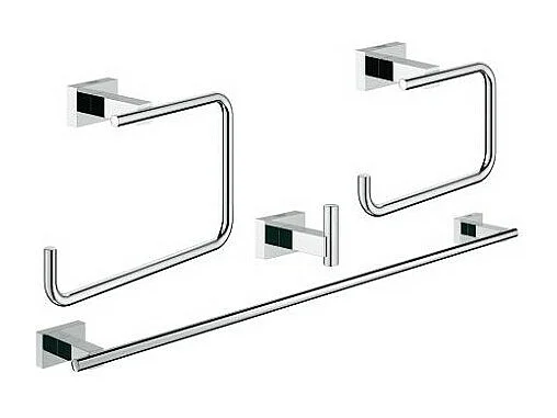 GROHE Set d'accessoires Essentials Cube 40778001, chrome