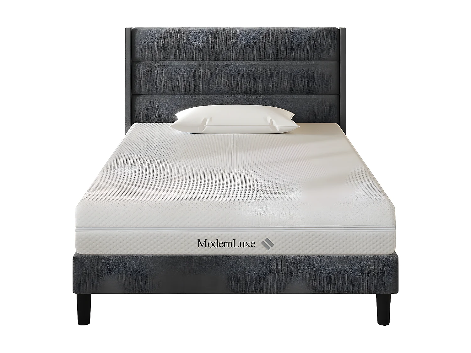 Matelas en mousse froide confort 7 zones épaisseur 20cm H3 H2 matelas 90x200 cm Avec fermeture éclair sur tout le pourtour