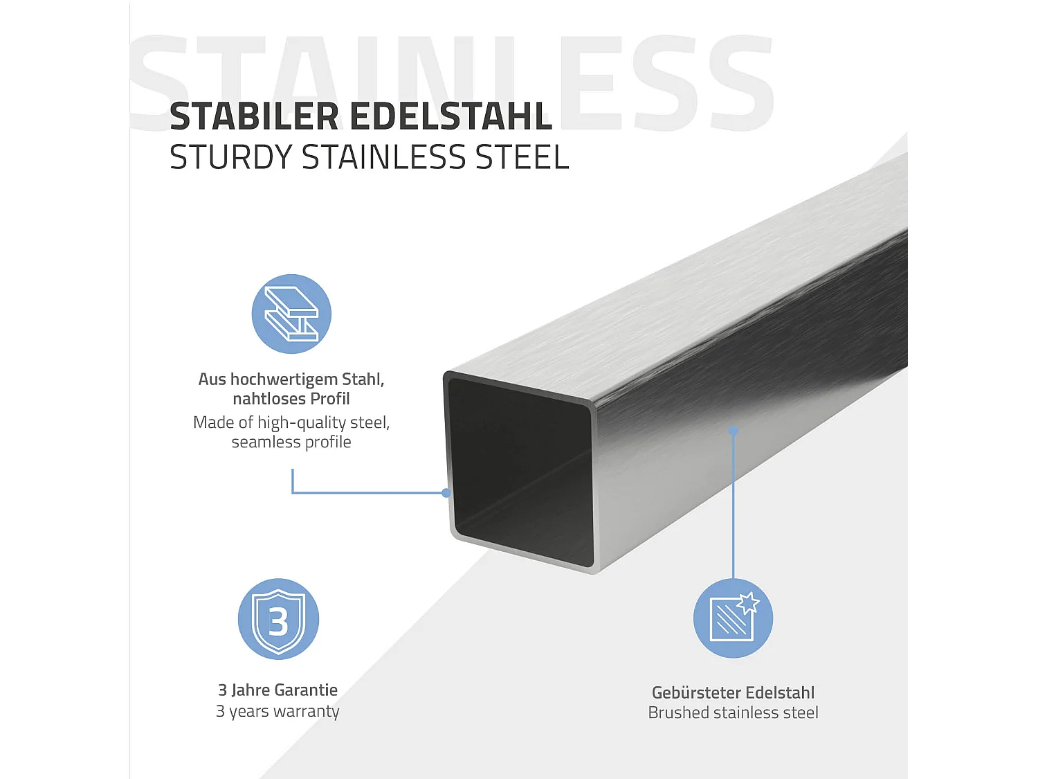 Lote de 2x Toalleros de Acero Inoxidable Plateado - Instalación Sin Taladrar - Diseño Moderno - Fácil de Instalar