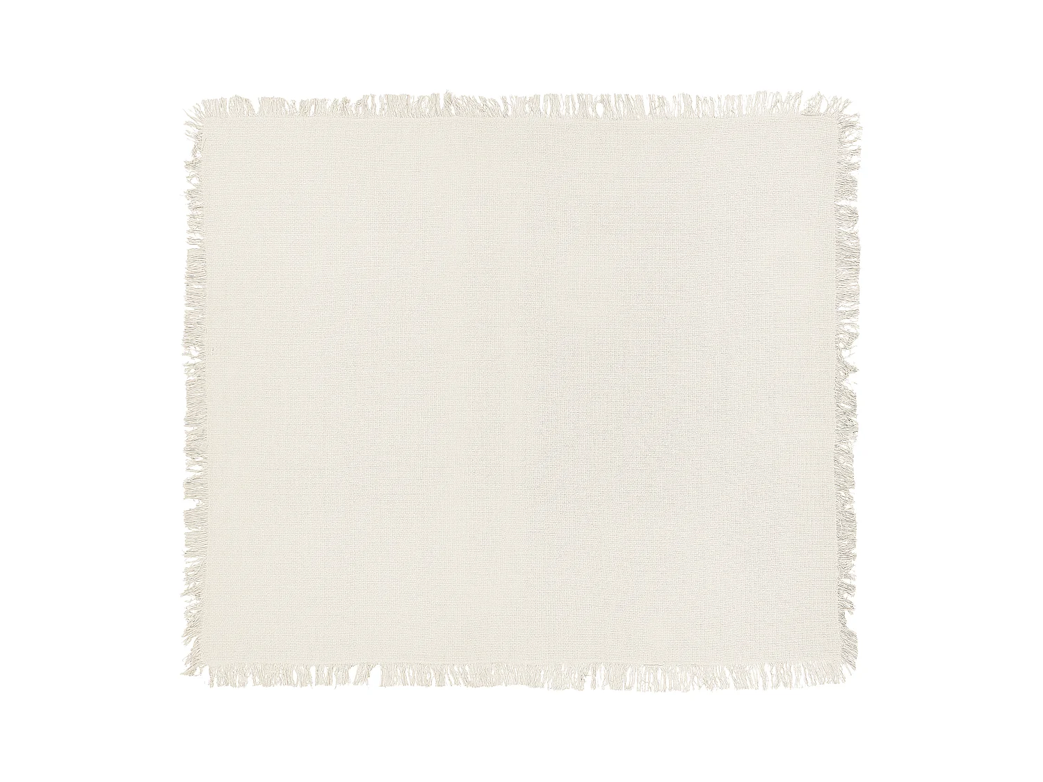 Sprei YERBENT Katoen 200 x 220 cm Gebroken wit