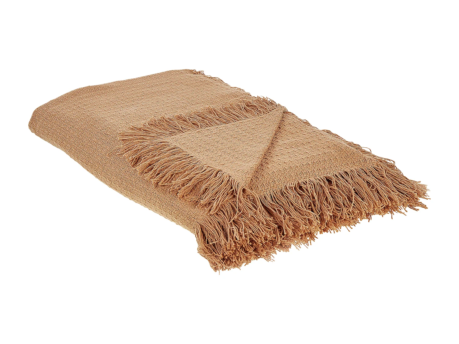 Couvre-lits YERBENT Coton 220 x 240 cm Marron doré