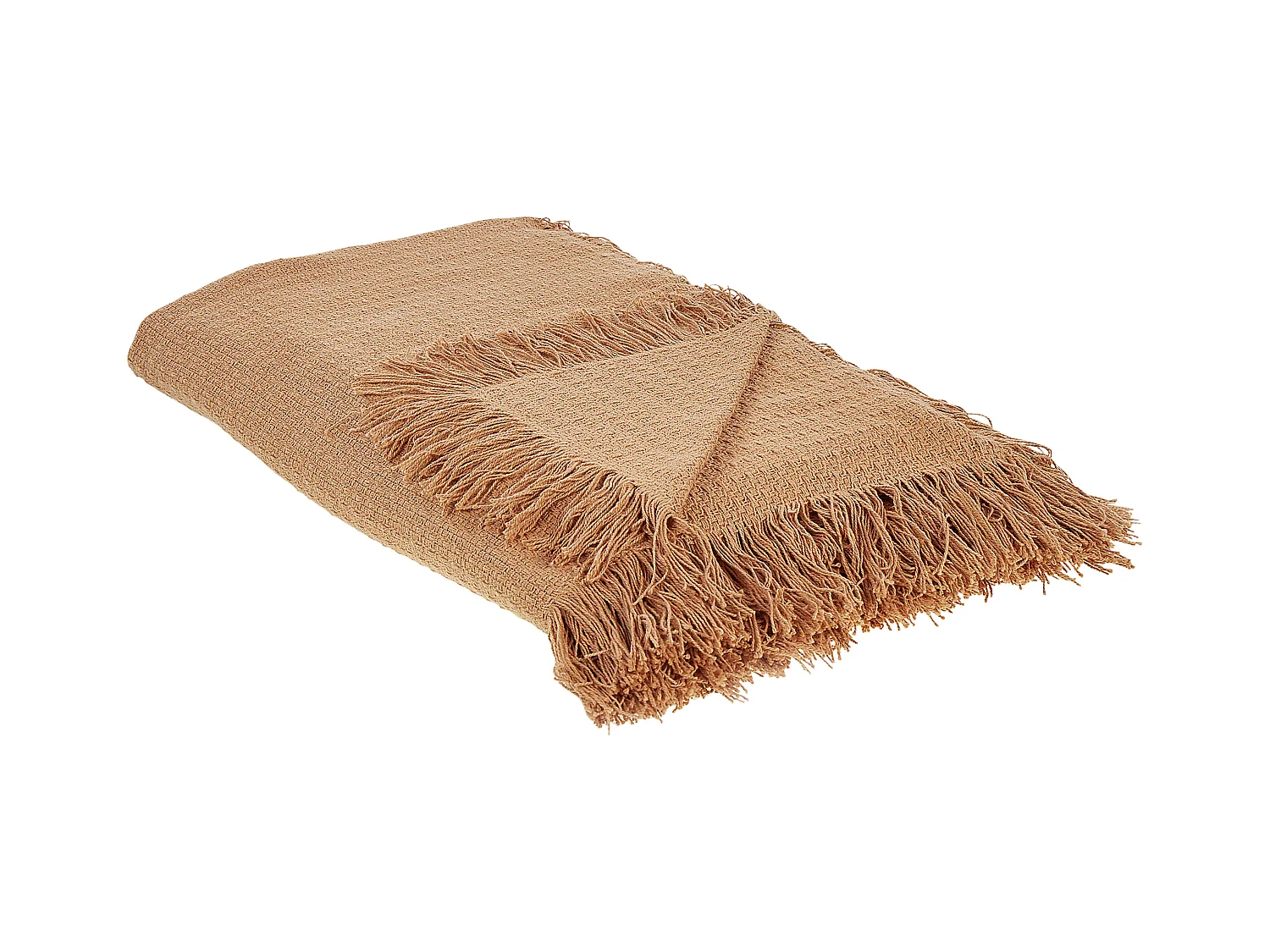 Couvre-lits YERBENT Coton 150 x 200 cm Marron doré